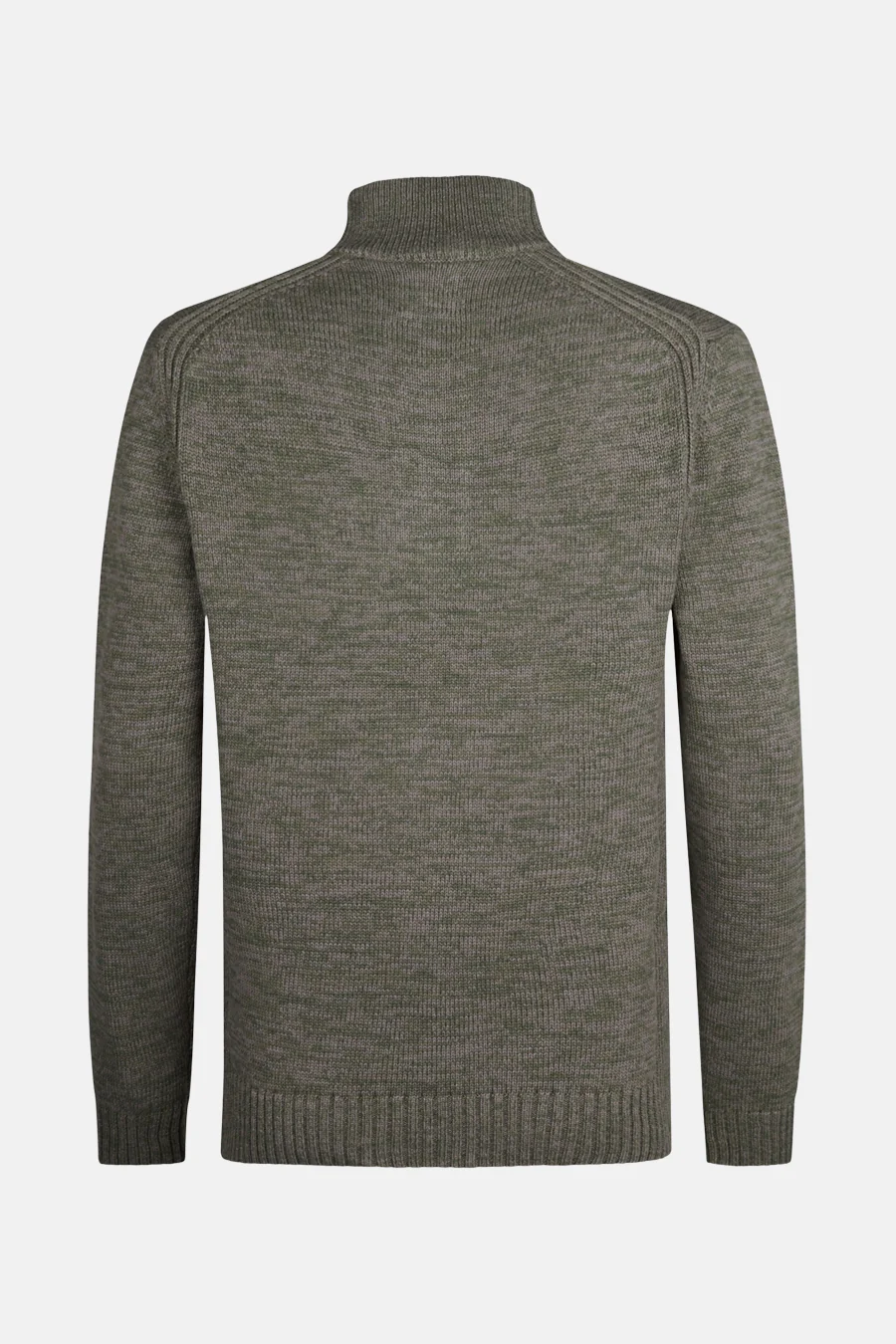 Pull met ronde hals - groen - Image 9