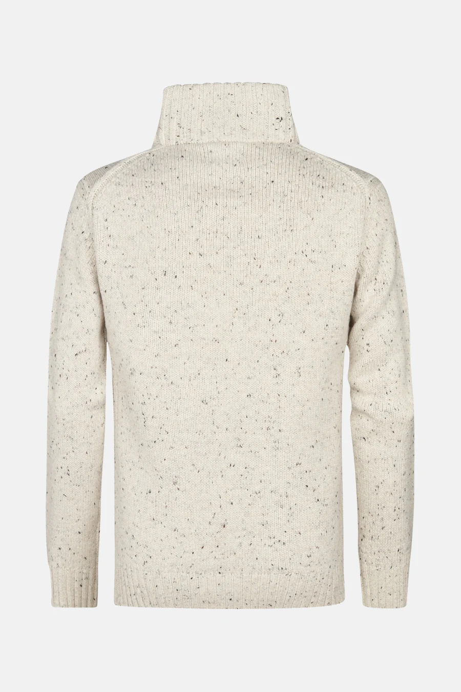 Pull met ronde hals - ecru - Image 9
