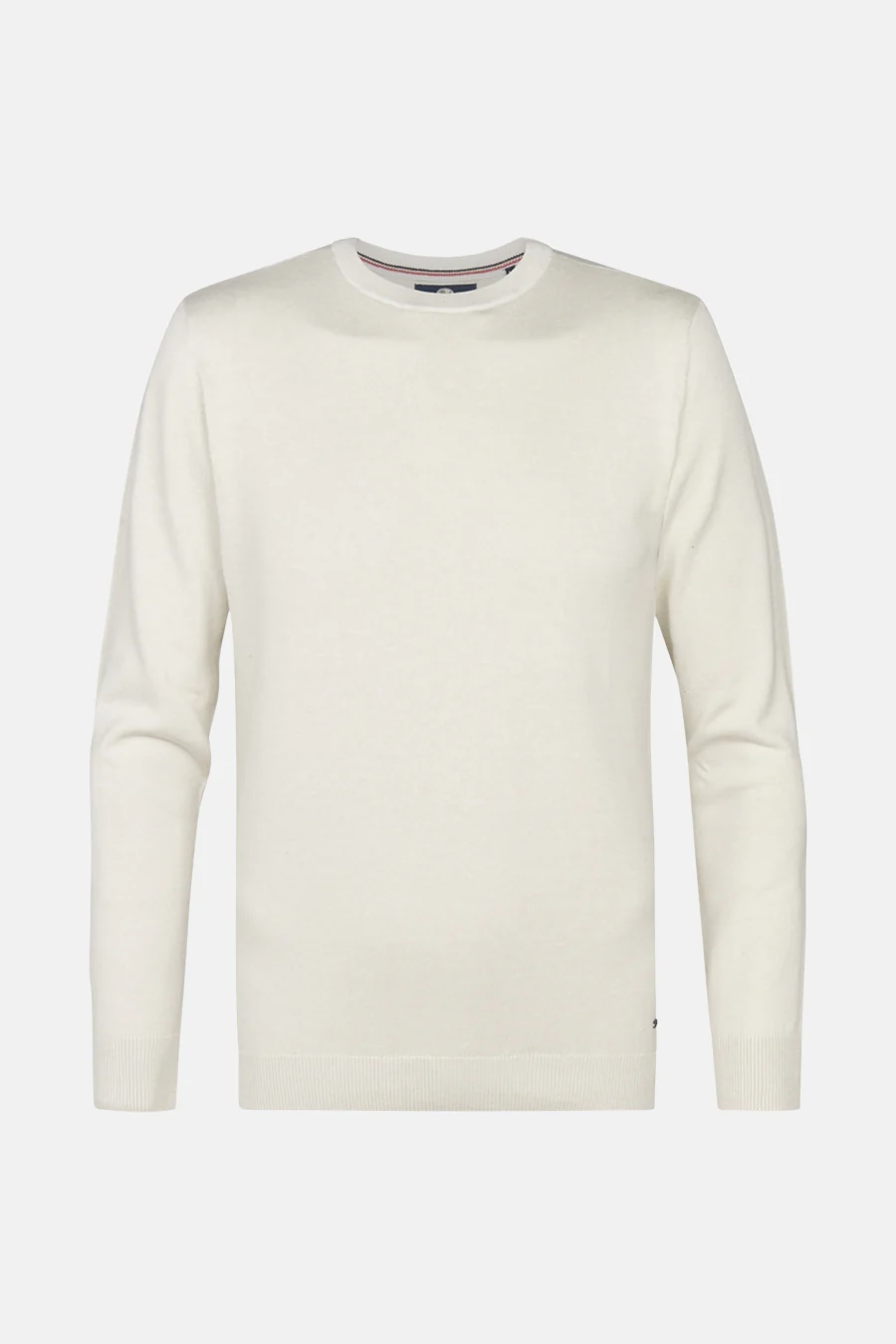 Pull met ronde hals - ecru - Image 8