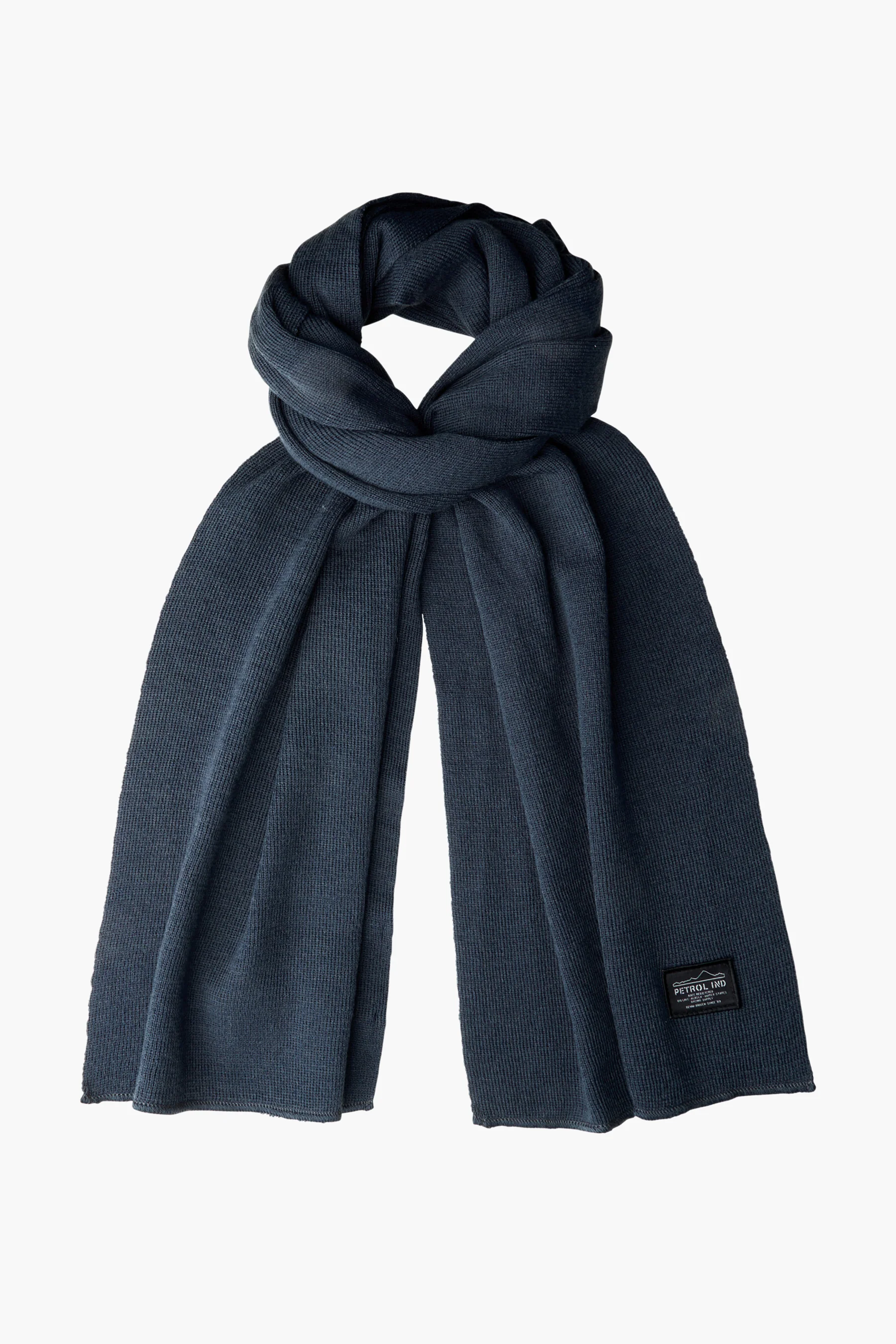 Wintersjaal - blauw