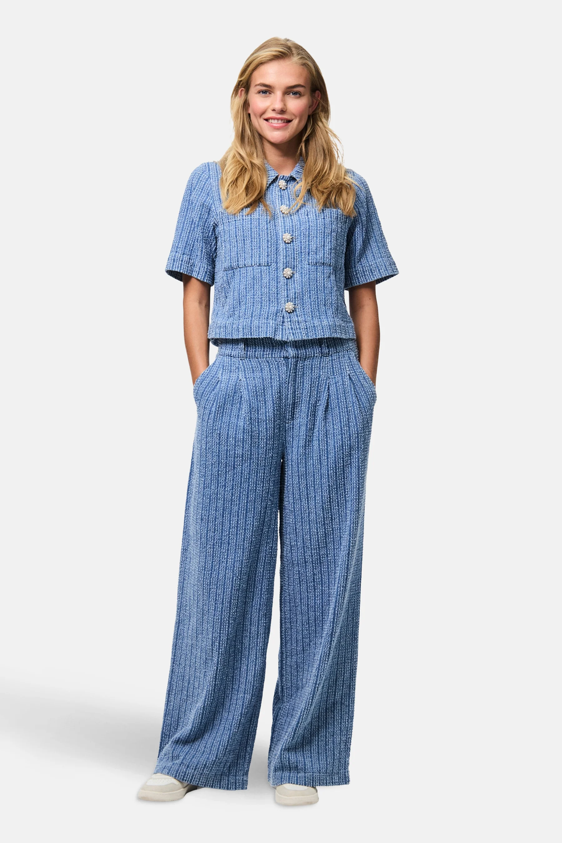 Broek - Mid blue denim - Image 2