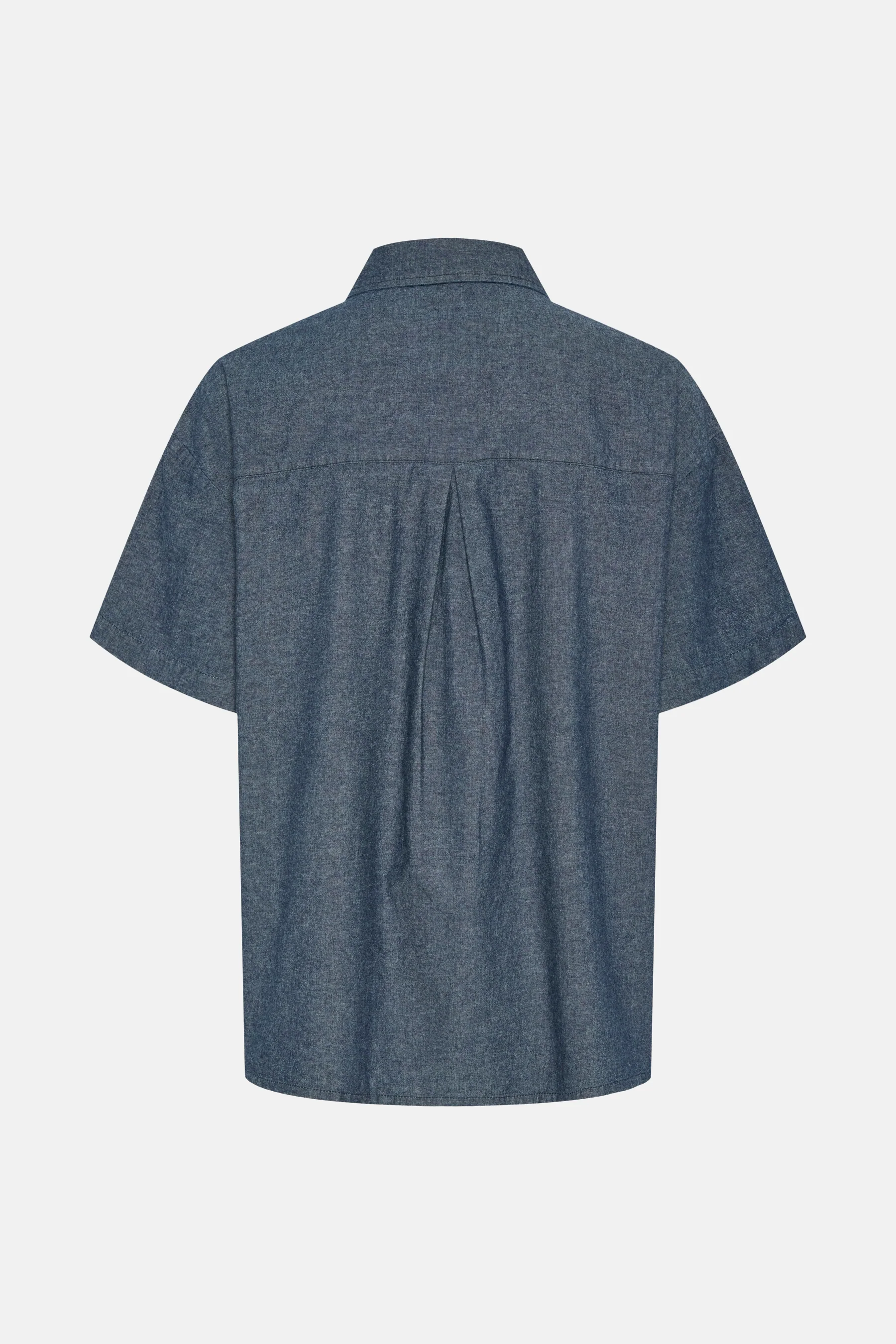 Hemd met korte mouwen - Blauw - Image 2