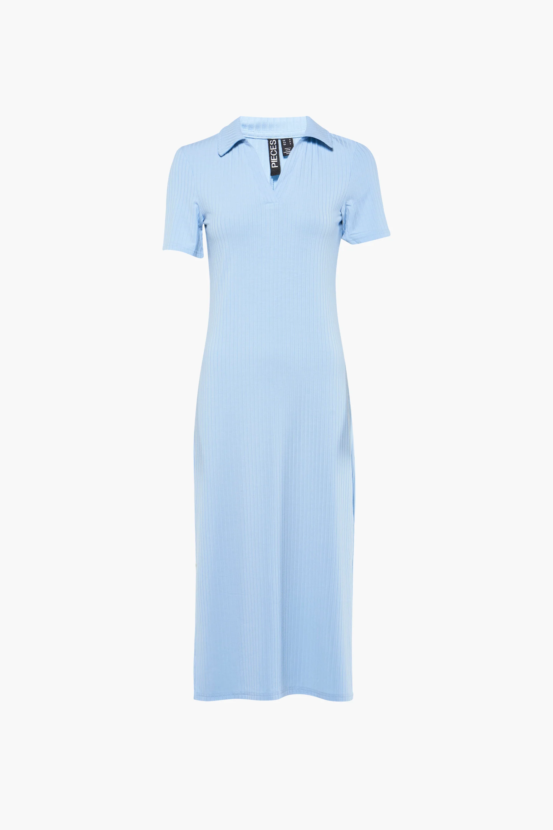 Kleedje met korte mouwen - blauw
