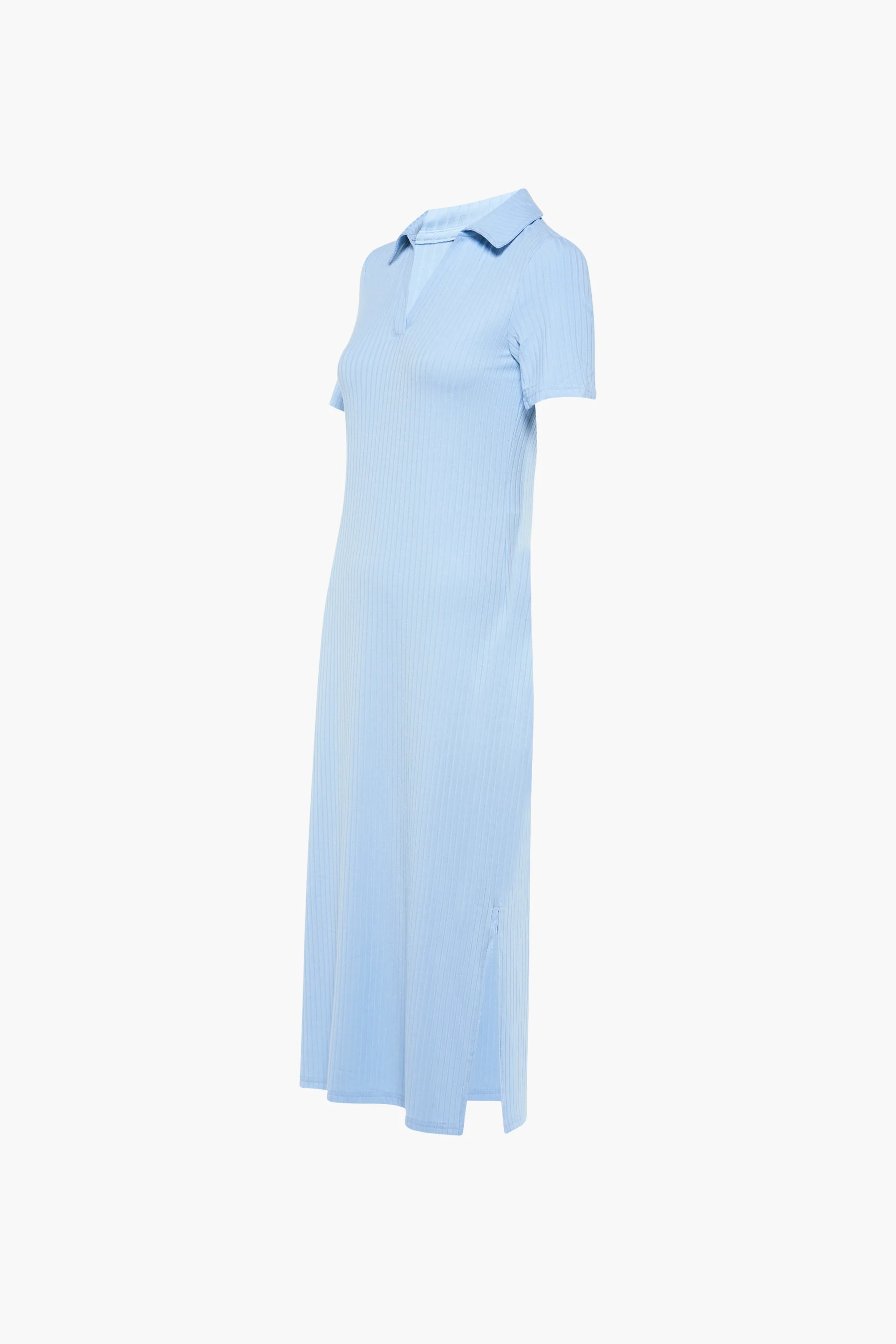 Kleedje met korte mouwen - blauw - Image 2