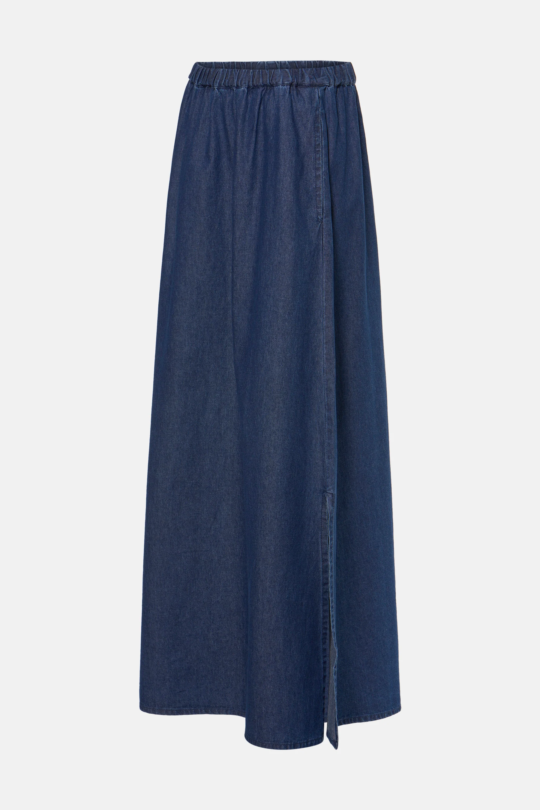 Lange rok - mid blue denim - Image 2
