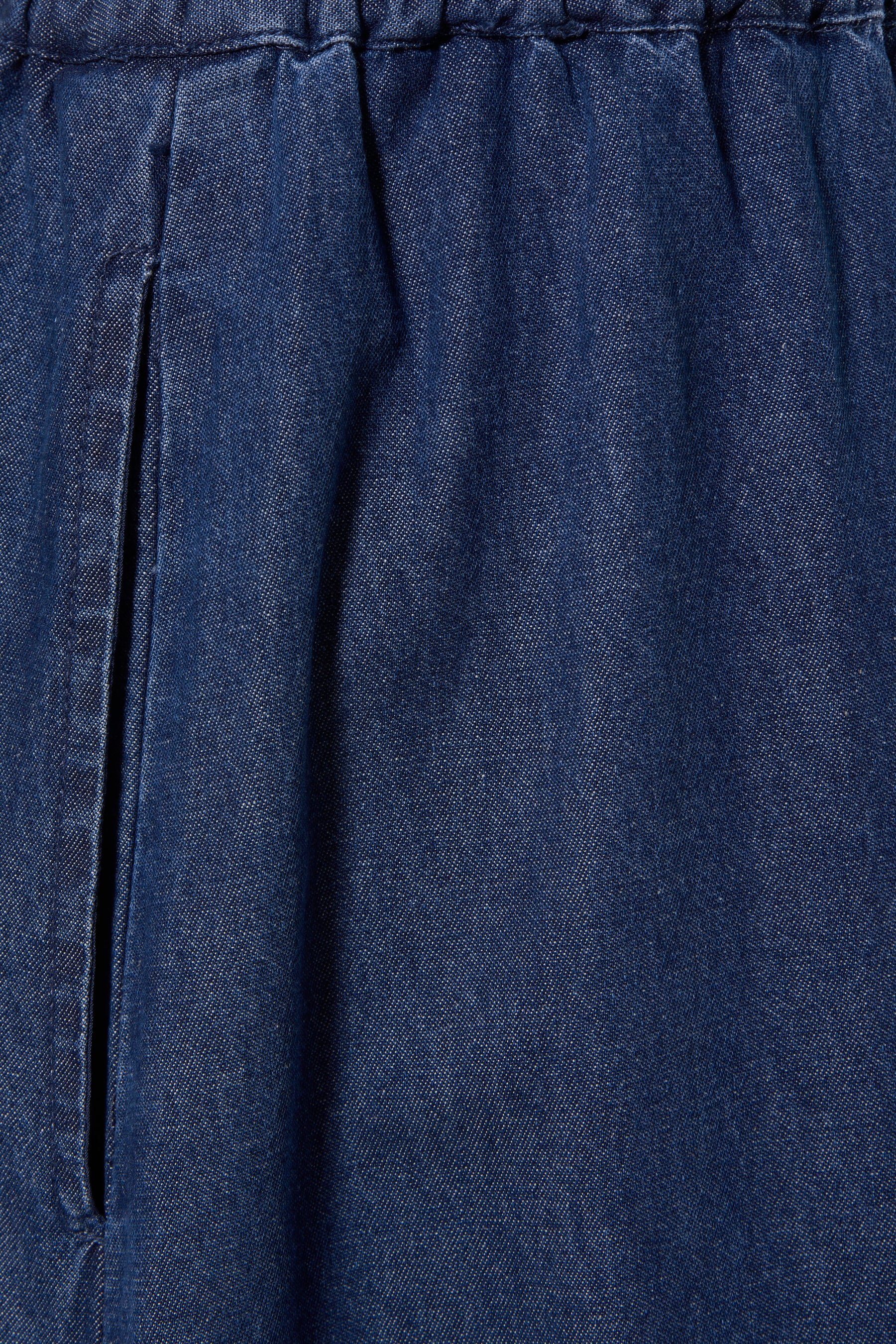 Lange rok - mid blue denim - Image 5