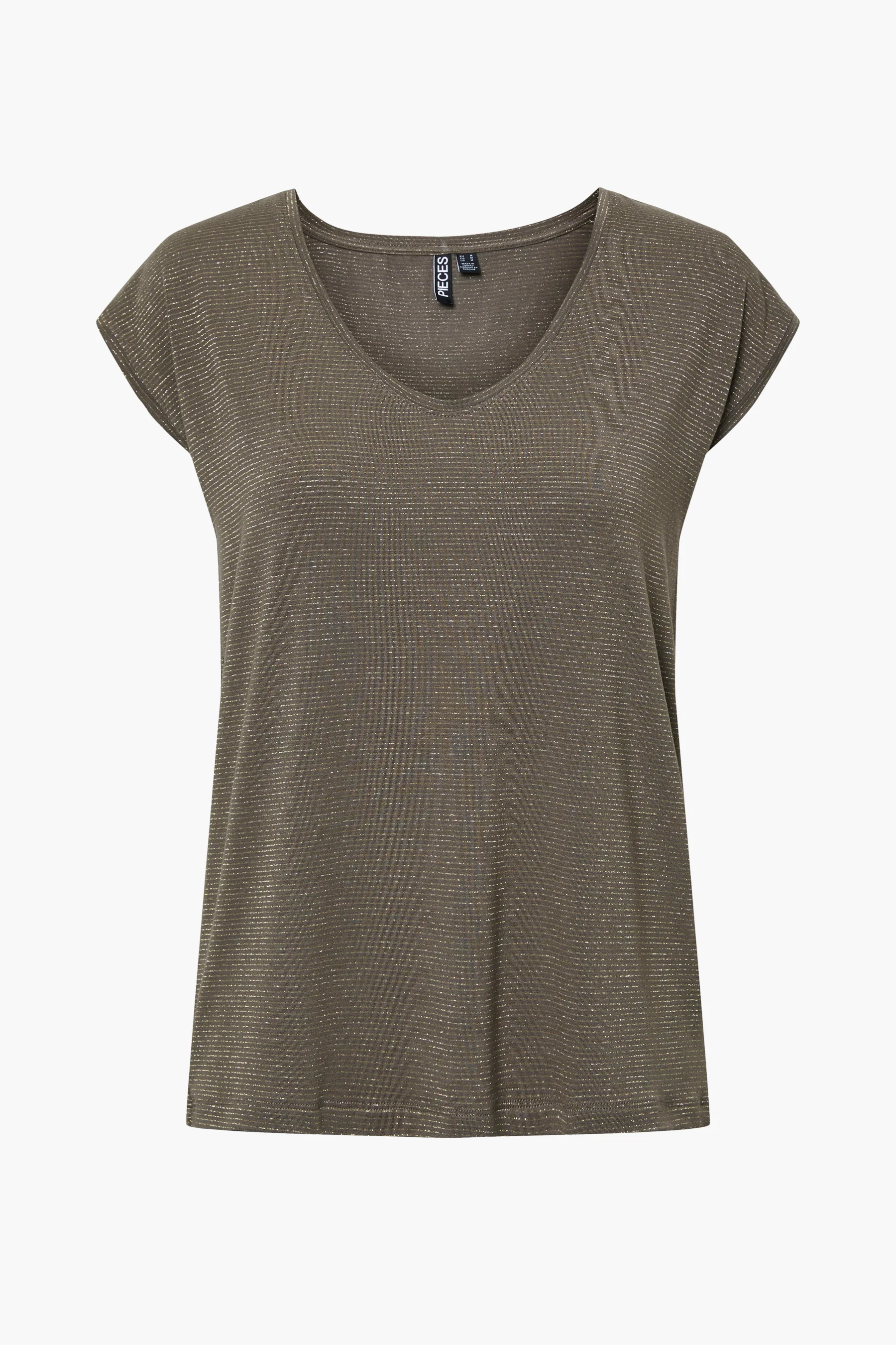 T-shirt met korte mouwen - bruin - Image 7