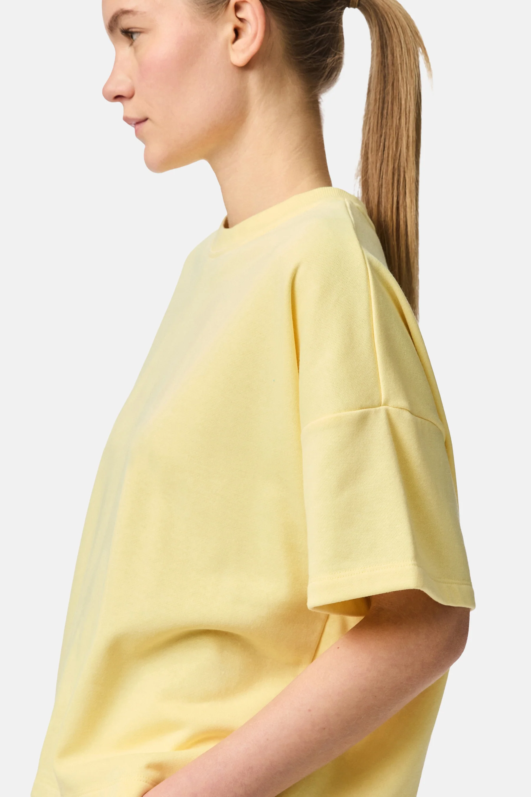 T-shirt met korte mouwen - geel - Image 4