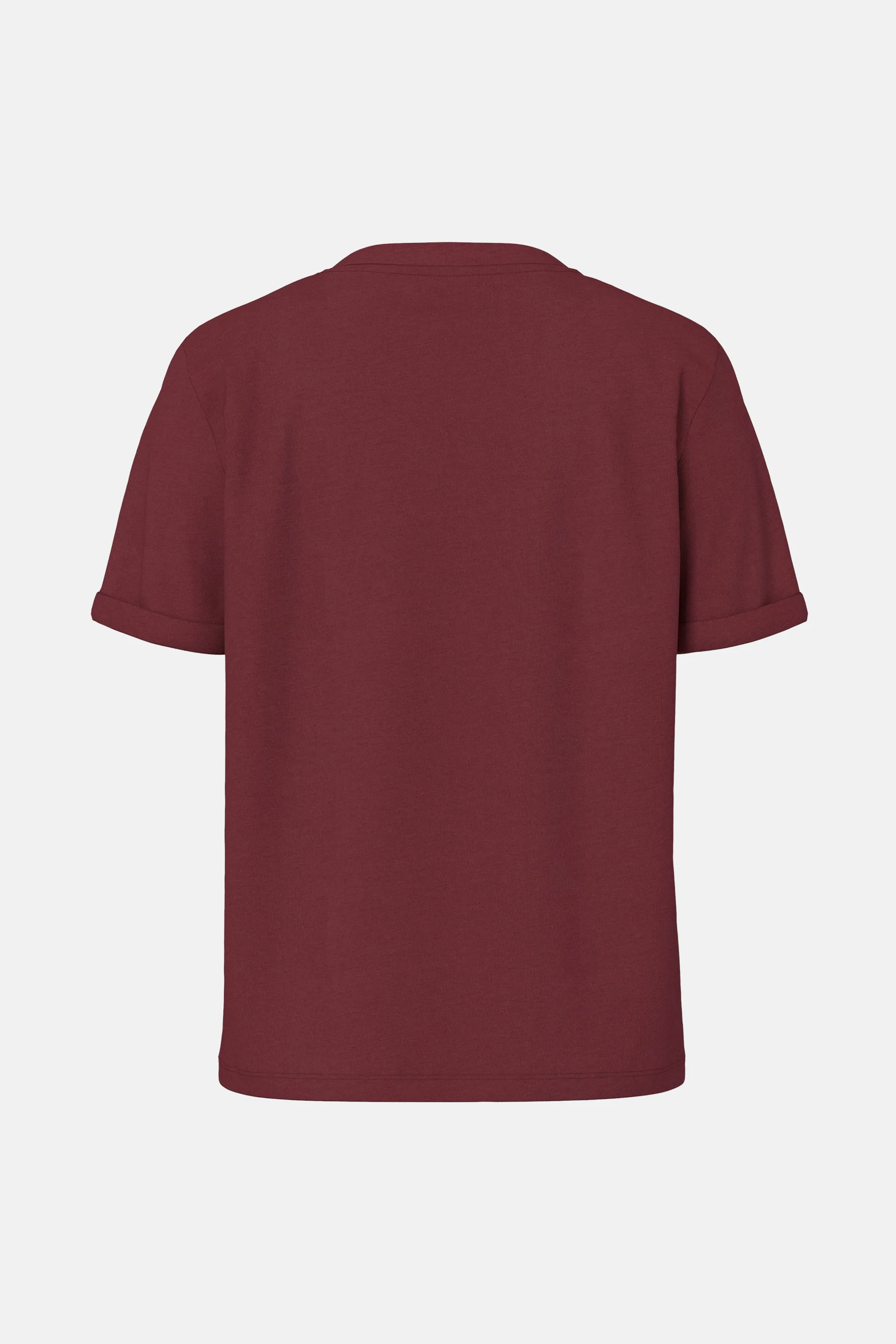 T-shirt met korte mouwen - Bordeaux - Image 7