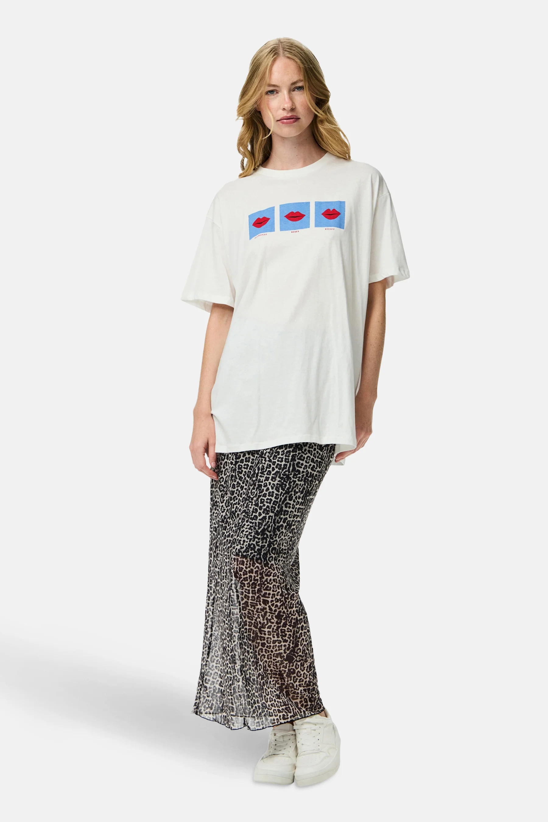 T-shirt met korte mouwen - wit - Image 2