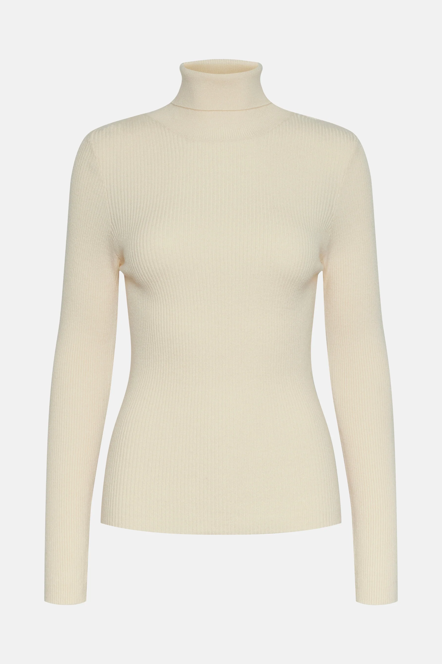 Pull met rolkraag - ecru - Image 3