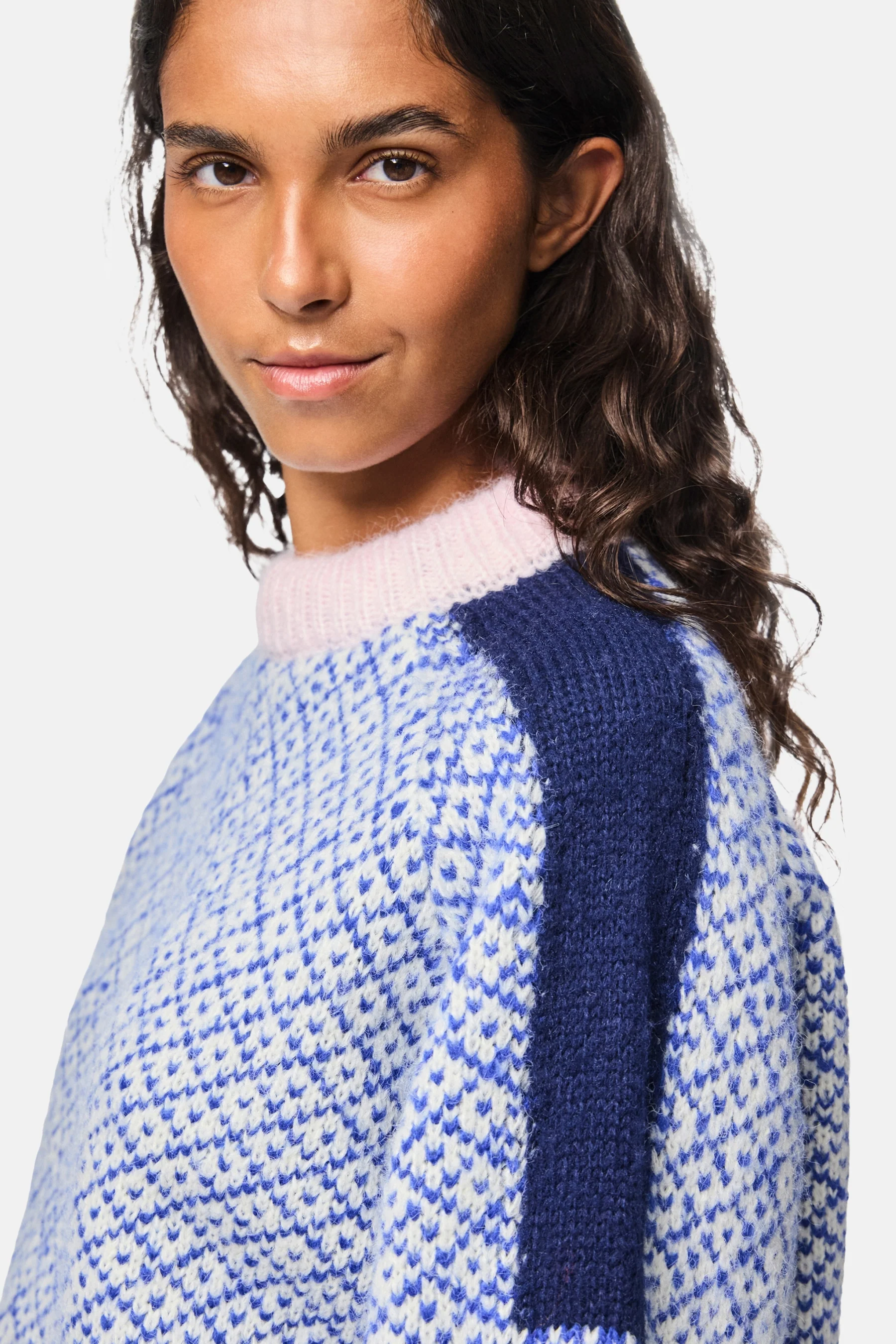 Pull met ronde hals - Multicolor - Image 4