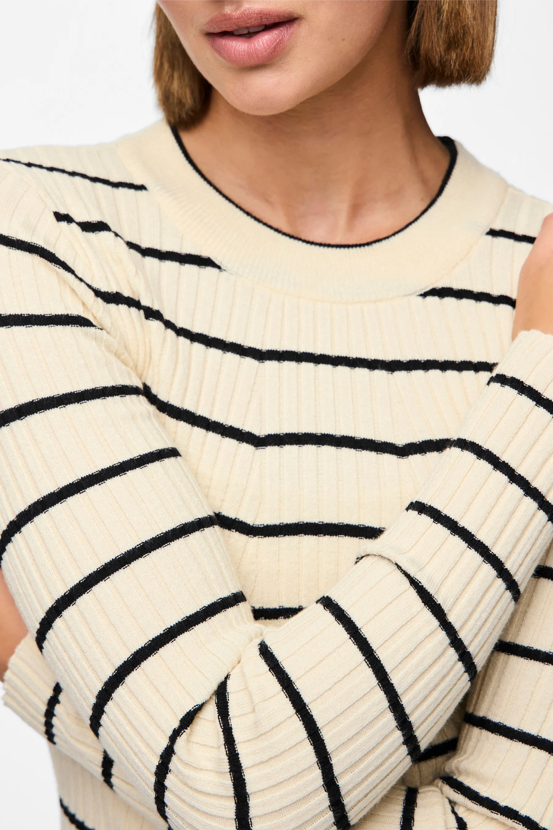 Pull met rolkraag - ecru - Image 4