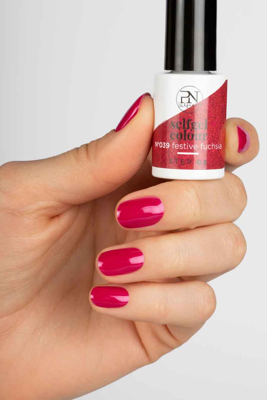 Gel Polish - FESTIVE FUCHSIA 6ml - Image 3
