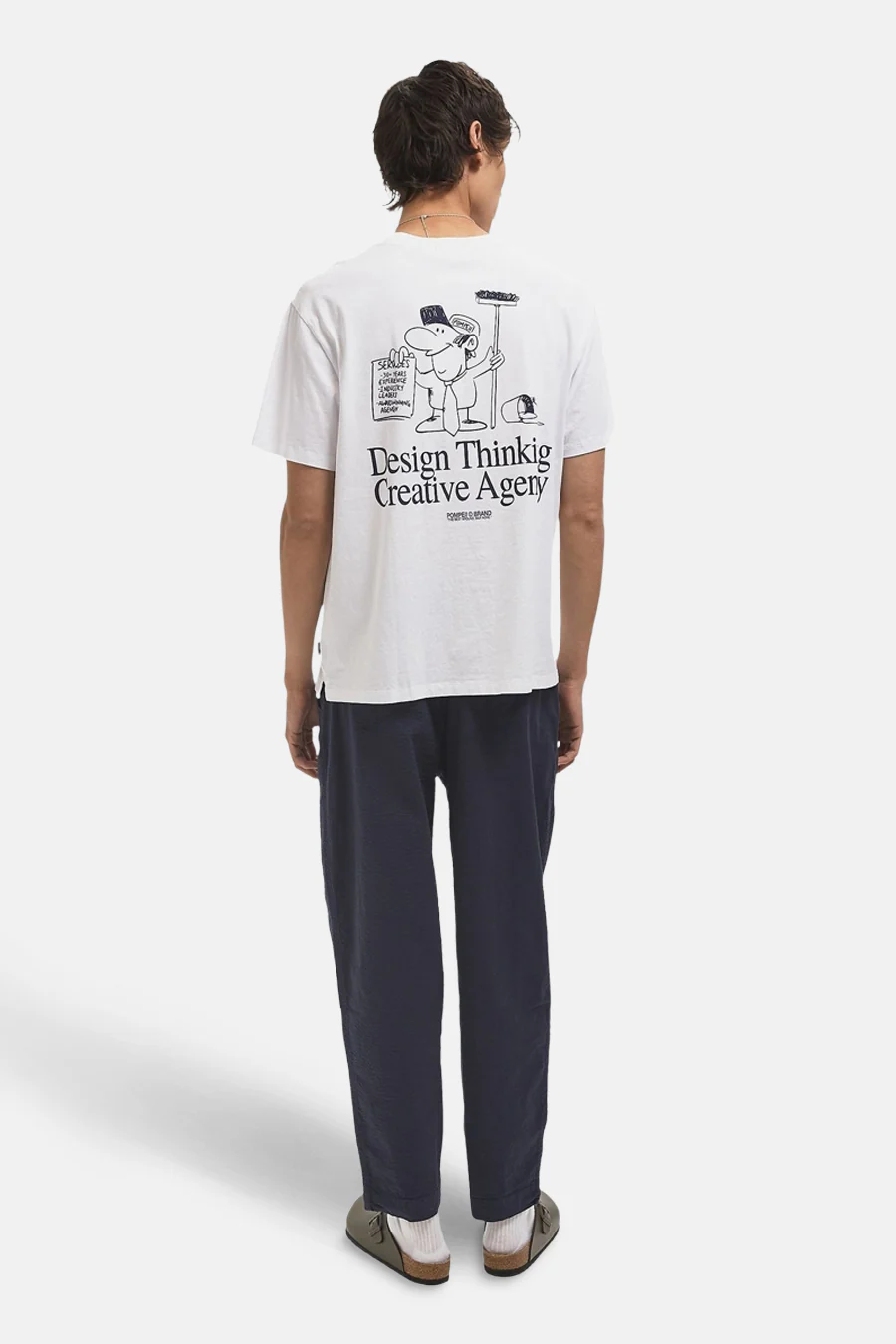 T-shirt (korte mouwen) wit - POMPEII