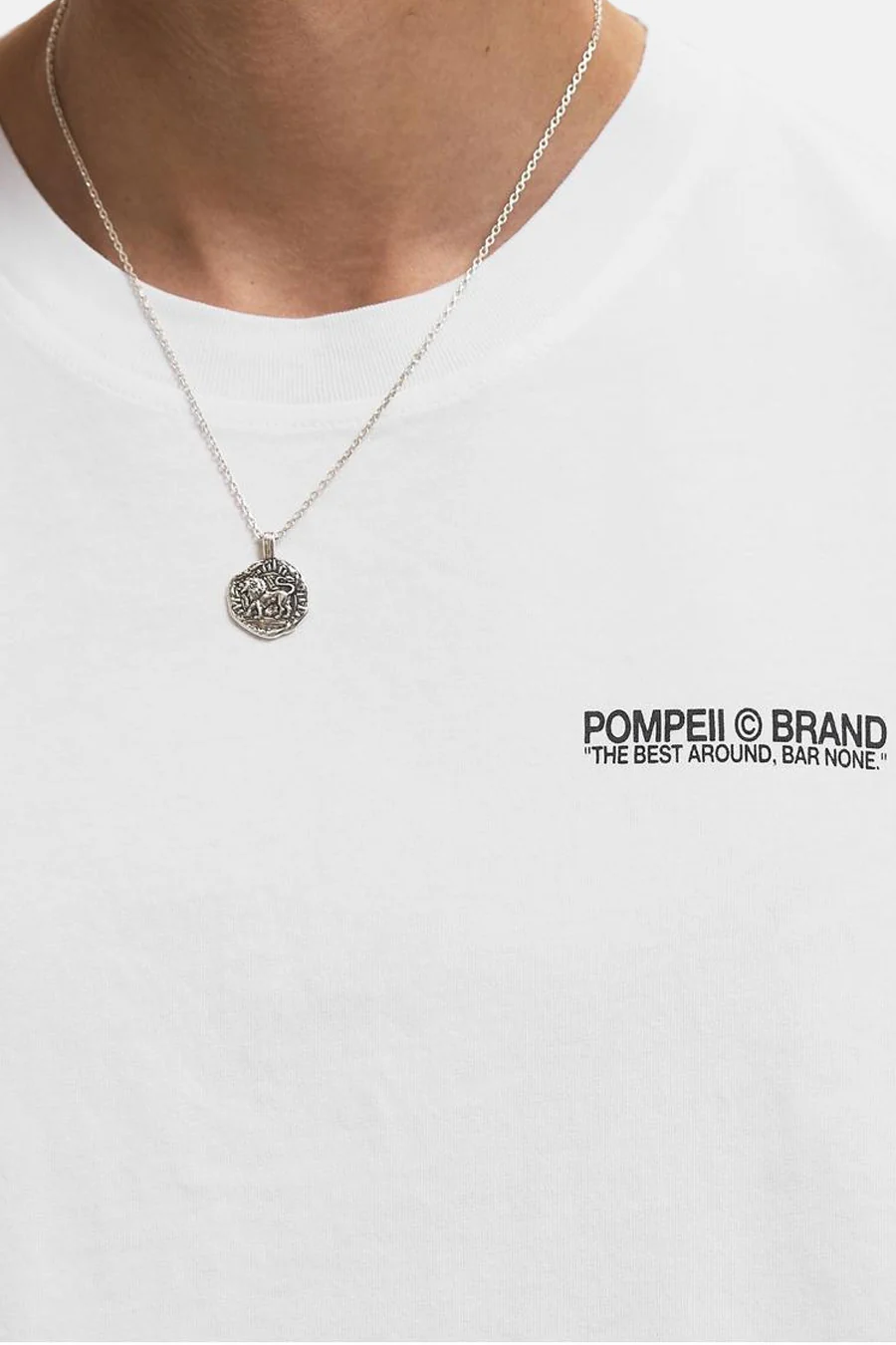 T-shirt (korte mouwen) wit - POMPEII - Image 3