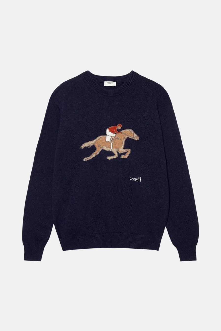 Pull met ronde hals - blauw - Image 3