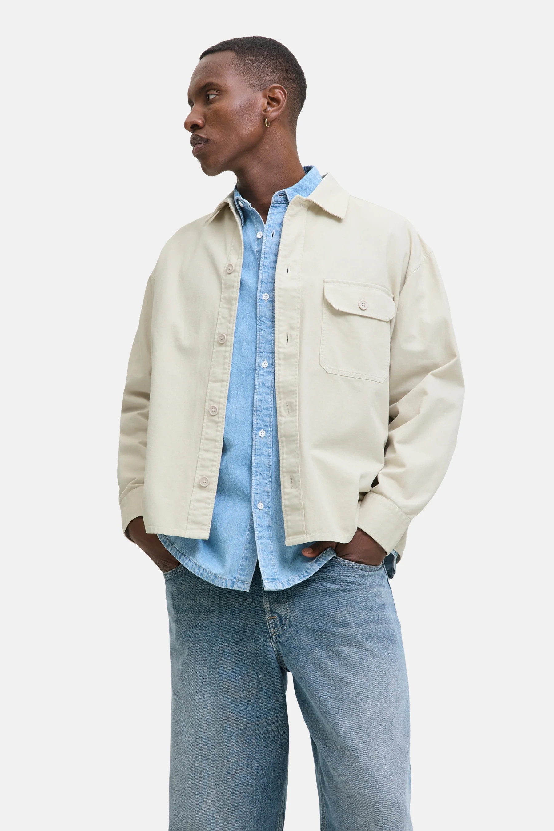 Hemd - beige