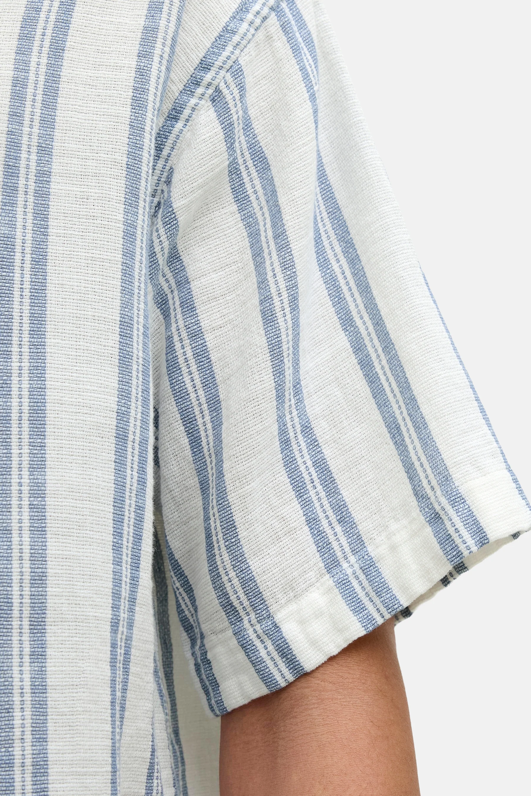 Hemd (korte mouwen) blauw - PREMIUM BLUE by JACK & JONES - Image 4
