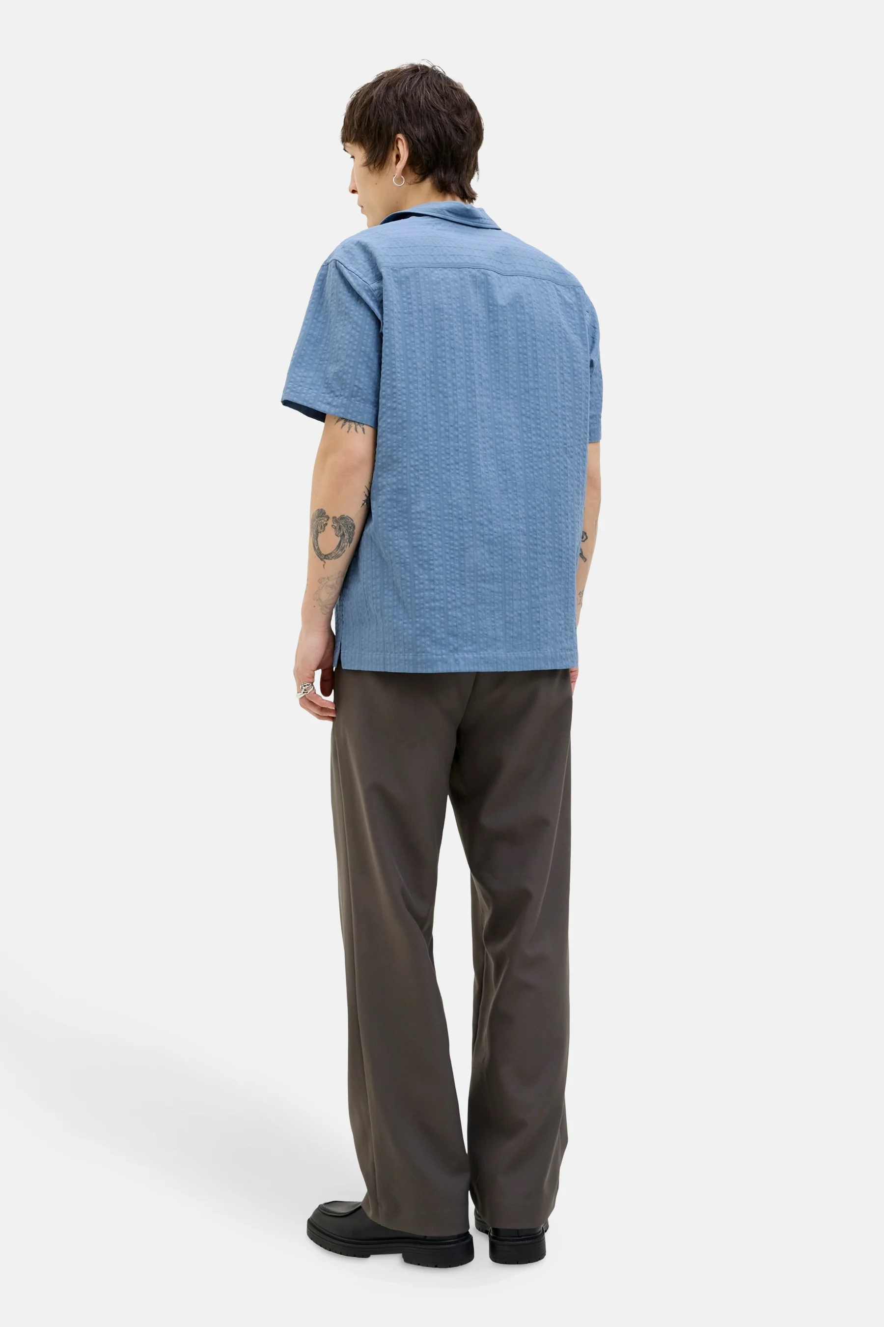Hemd met korte mouwen - blauw - Image 4