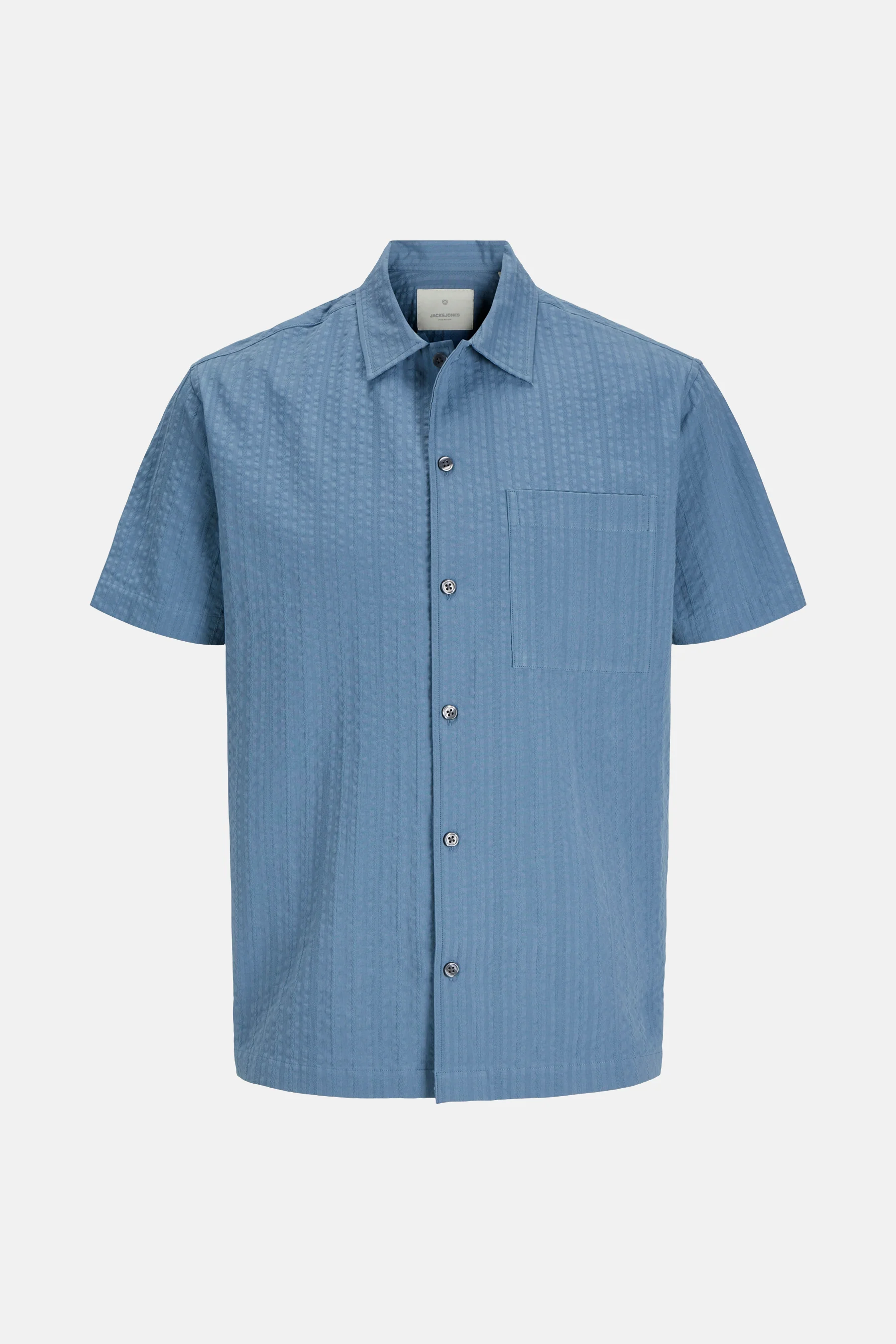 Hemd met korte mouwen - blauw - Image 8