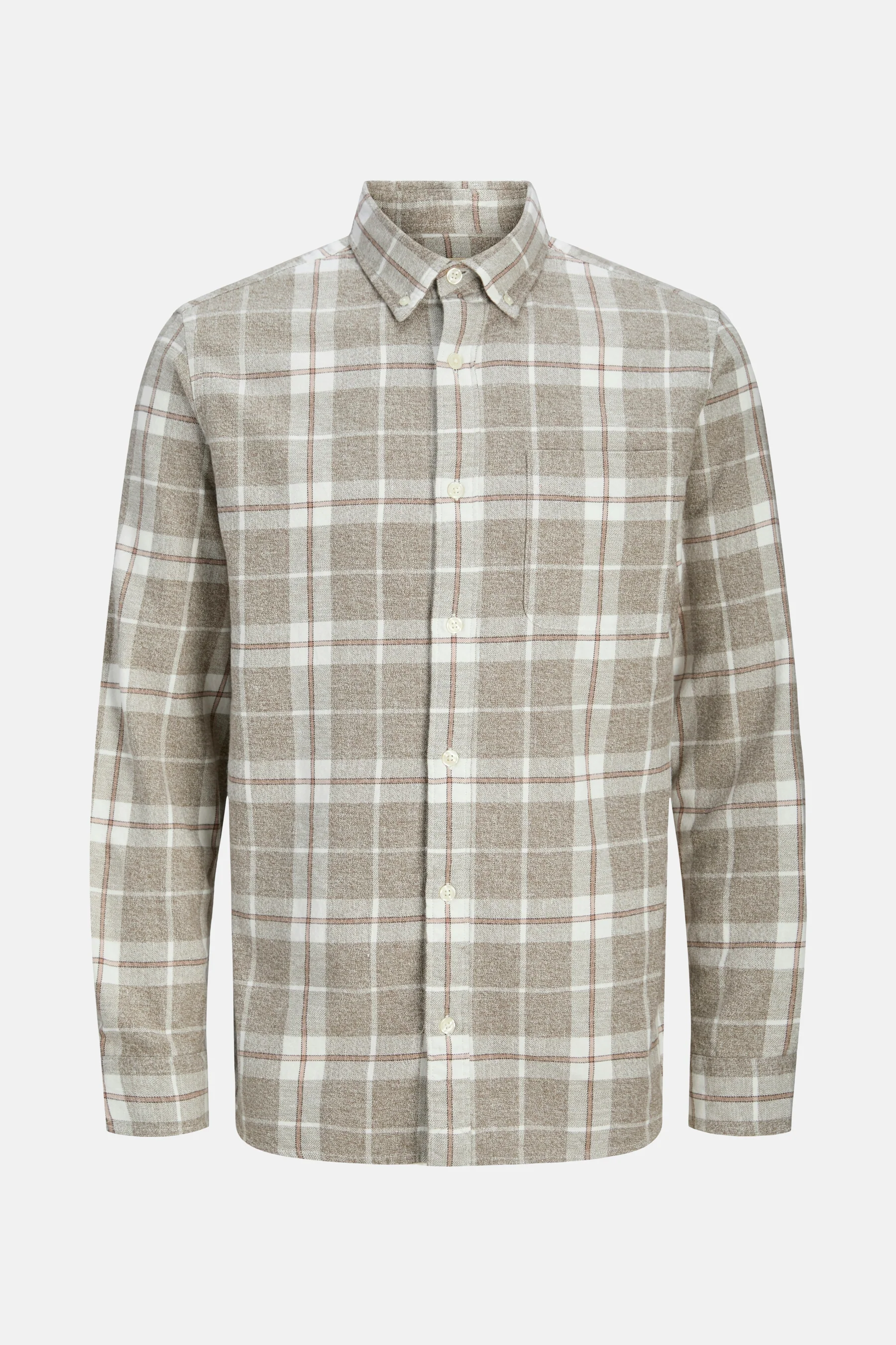 Hemd met lange mouwen - Beige - Image 7