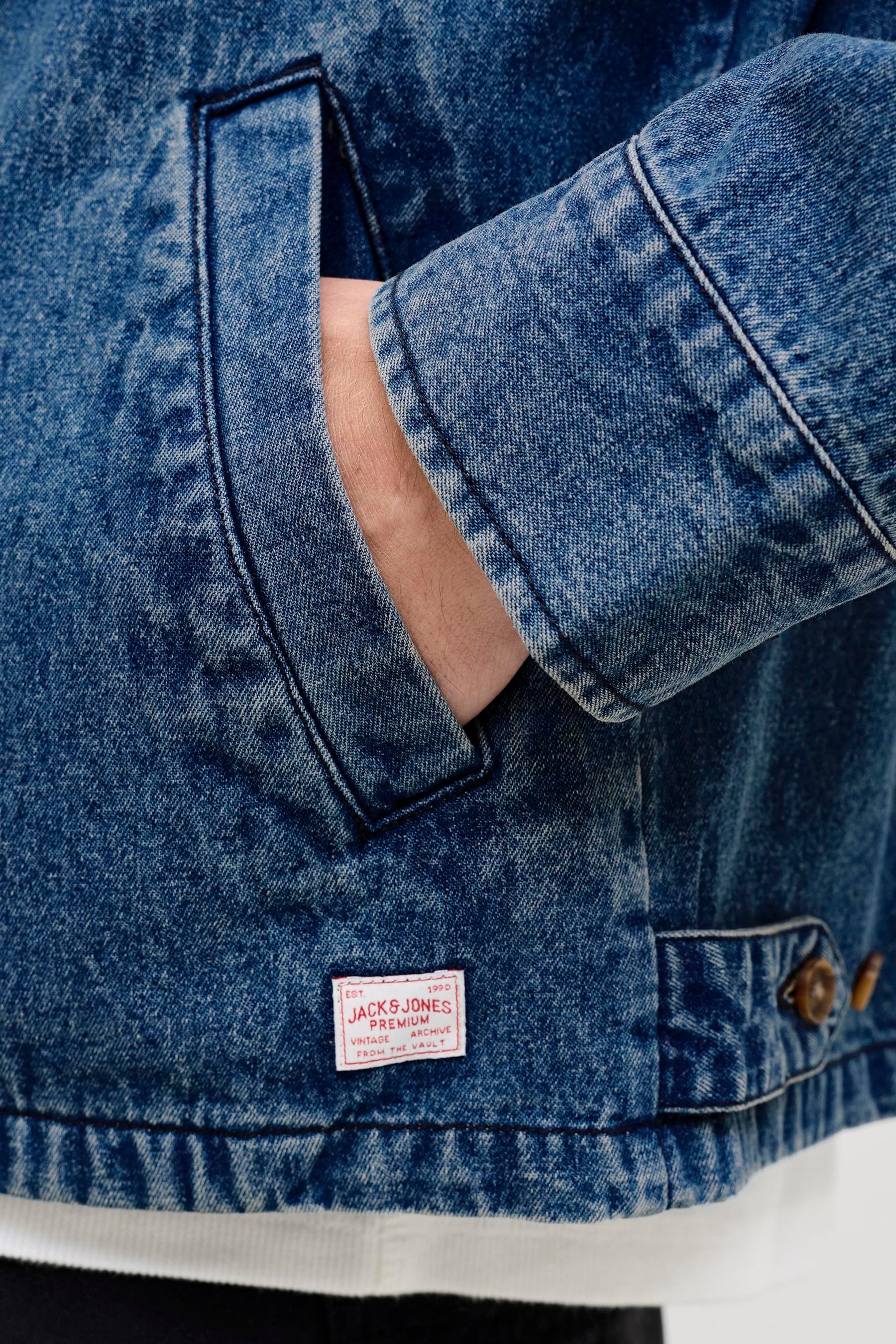 Jeansjas - mid blue denim - Image 4