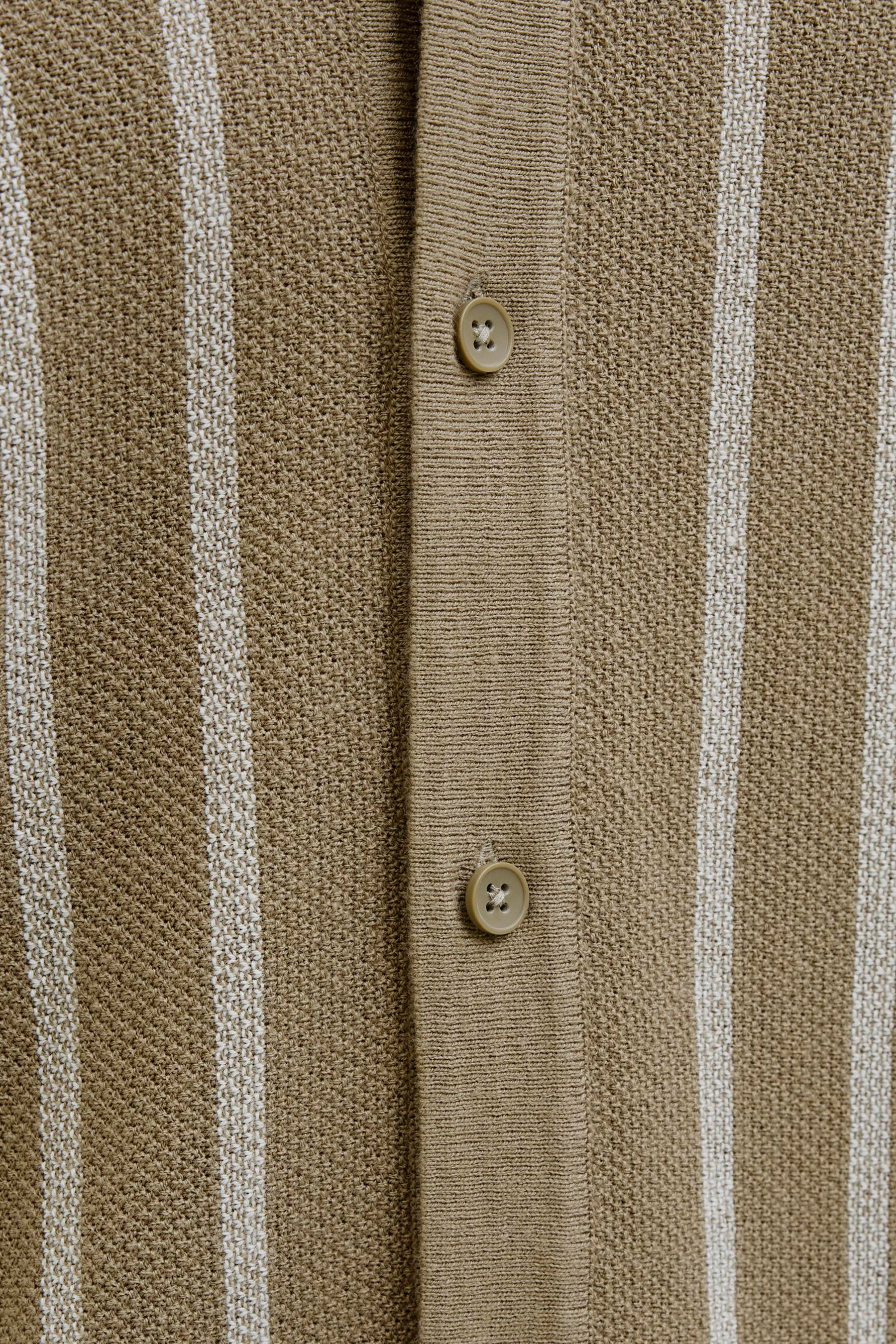 Polo met korte mouwen - Kaki - Image 4