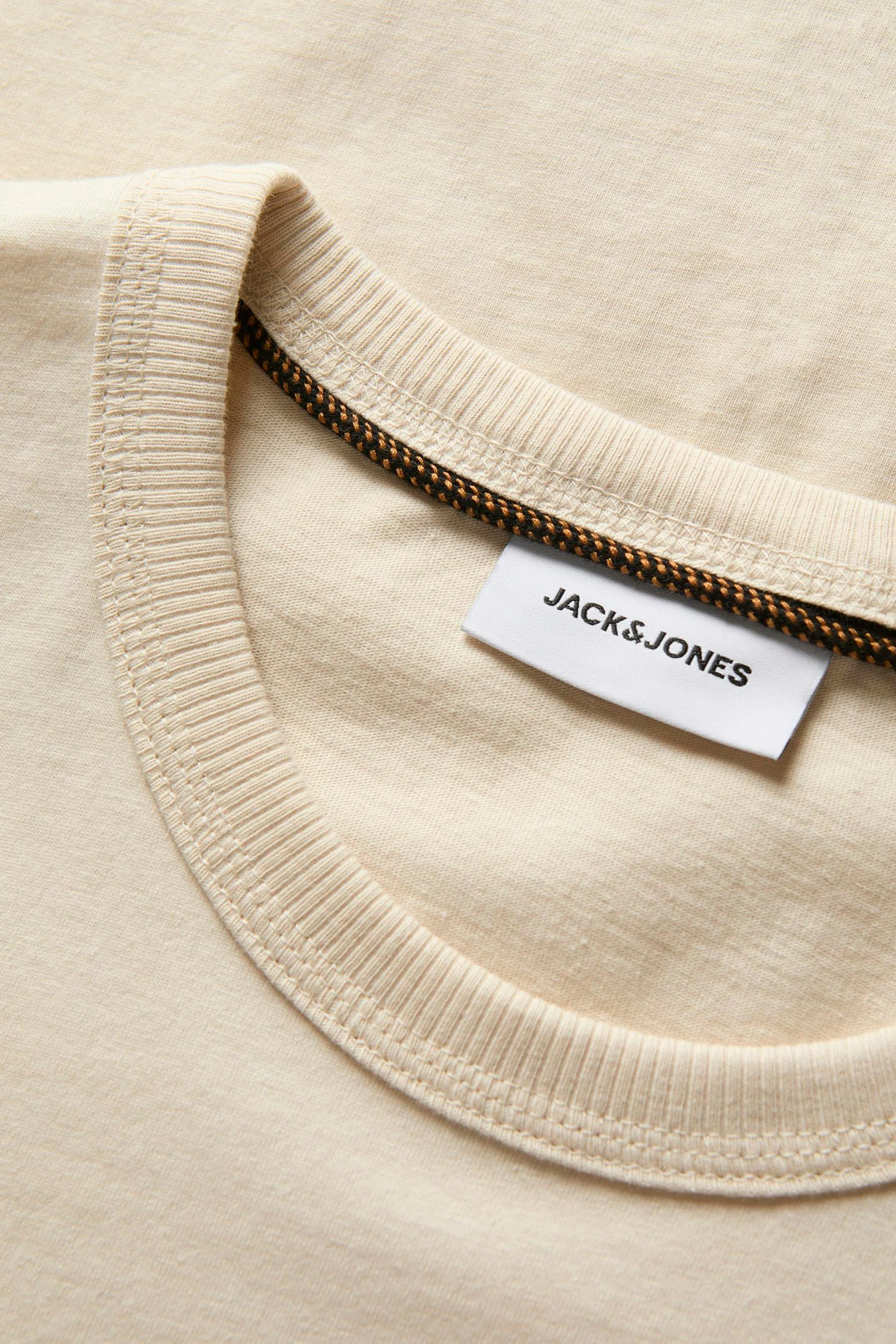 T-shirt met korte mouwen - beige - Image 3