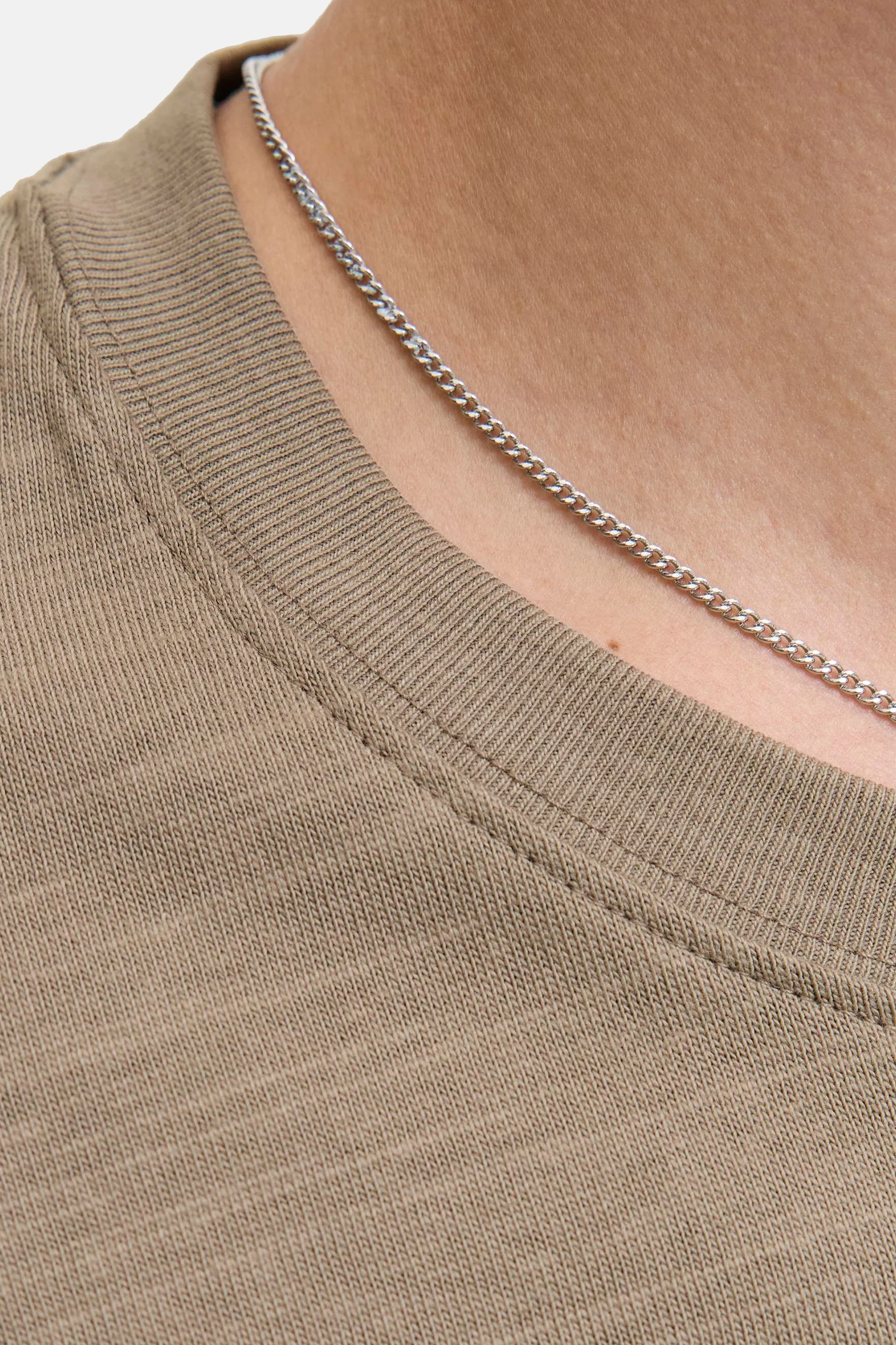 T-shirt met korte mouwen - Kaki - Image 4