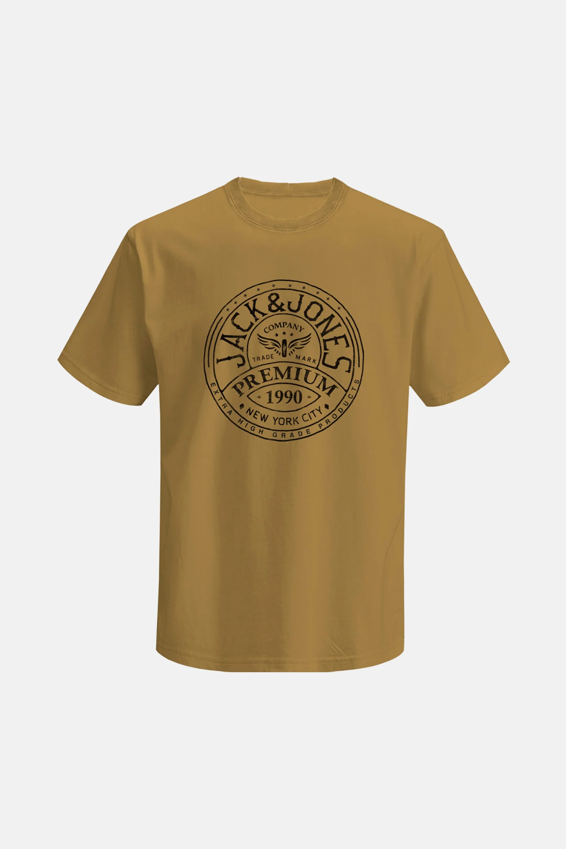 T-shirt met korte mouwen - bruin