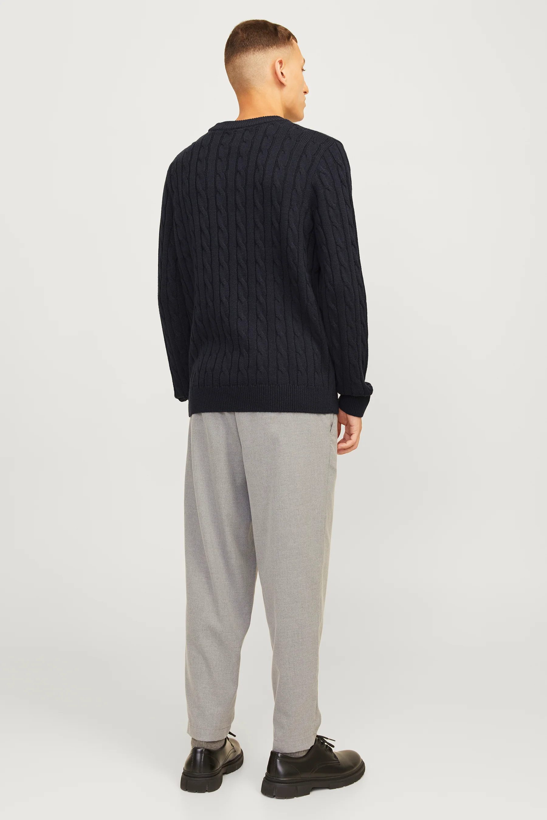 Pull met ronde hals - blauw - Image 3