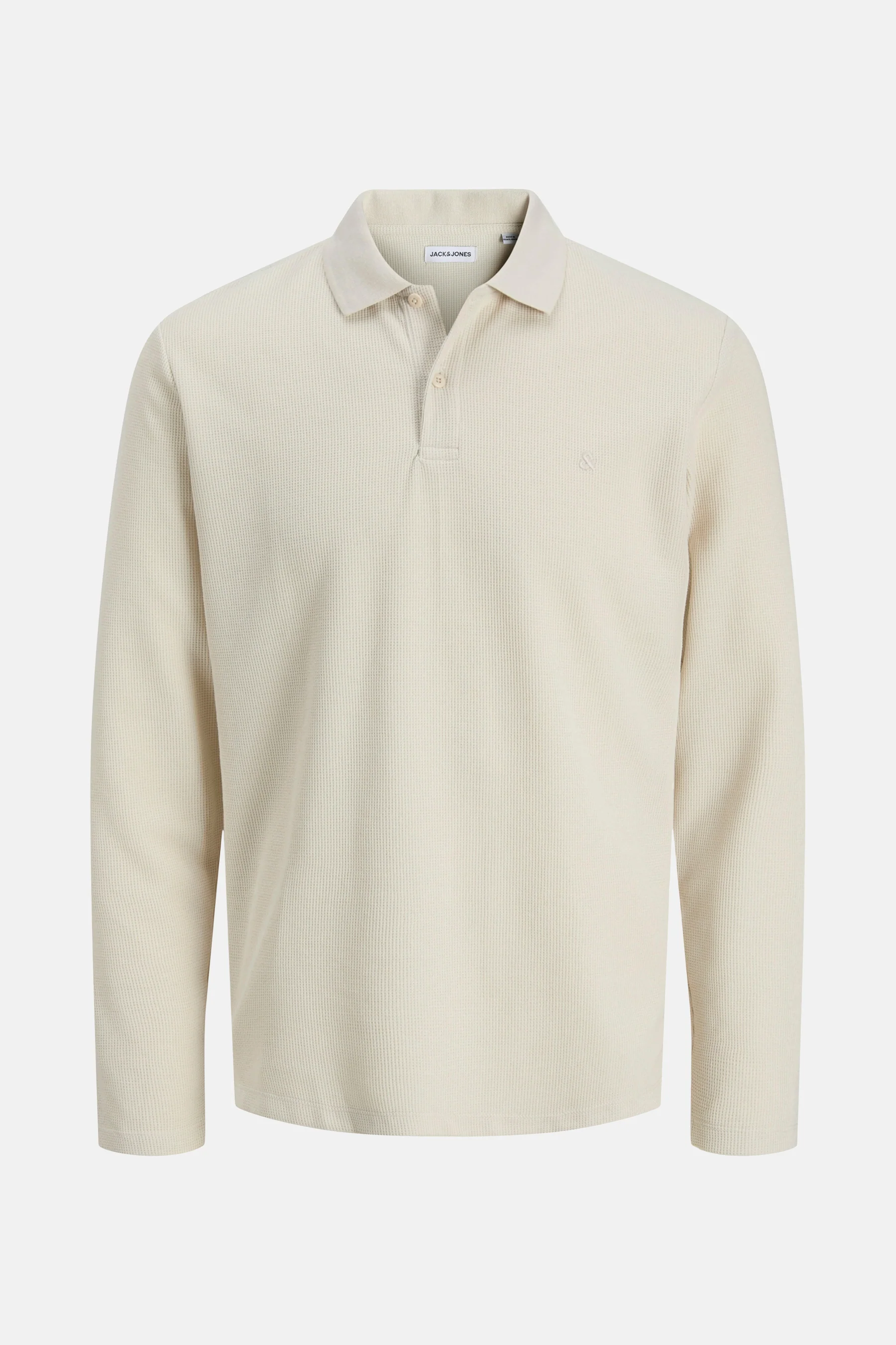 Pull met V-hals - beige - Image 7