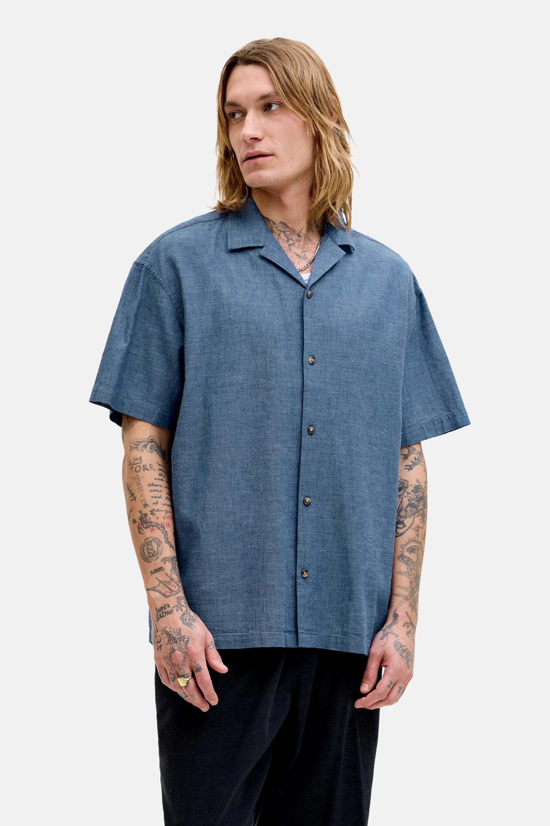 Hemd - blauw