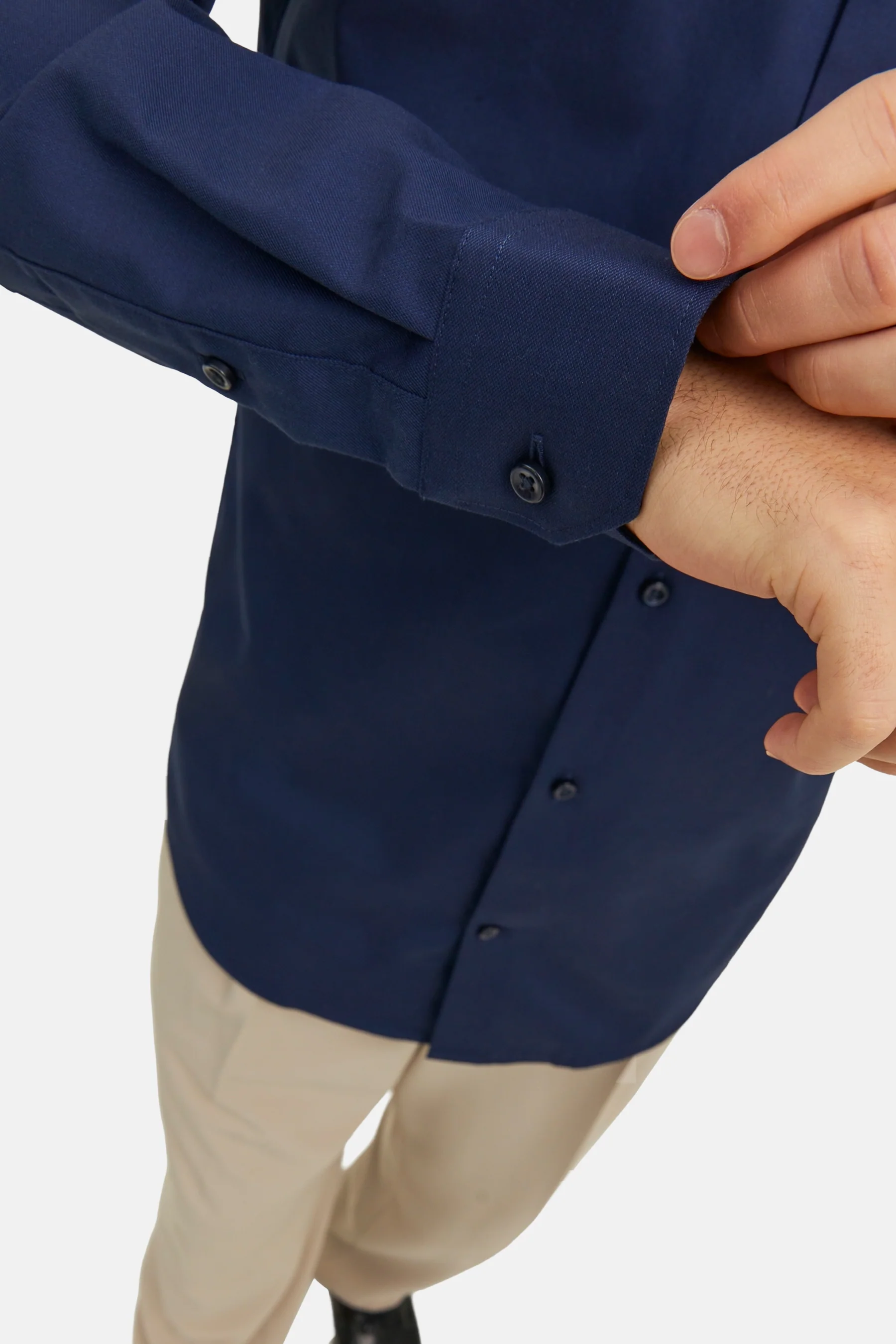 Hemd met lange mouwen - blauw - Image 5