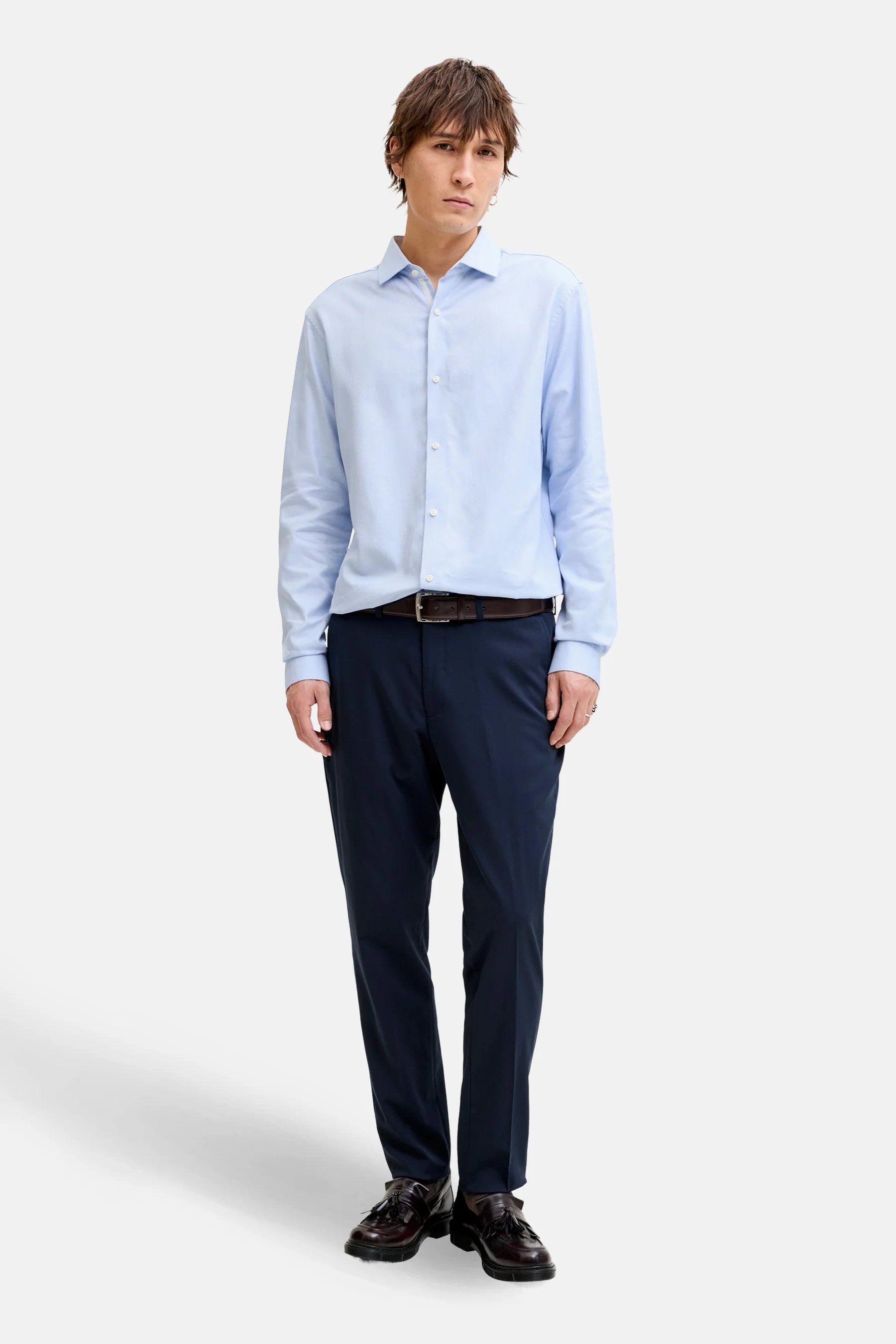 Hemd met lange mouwen - blauw - Image 2