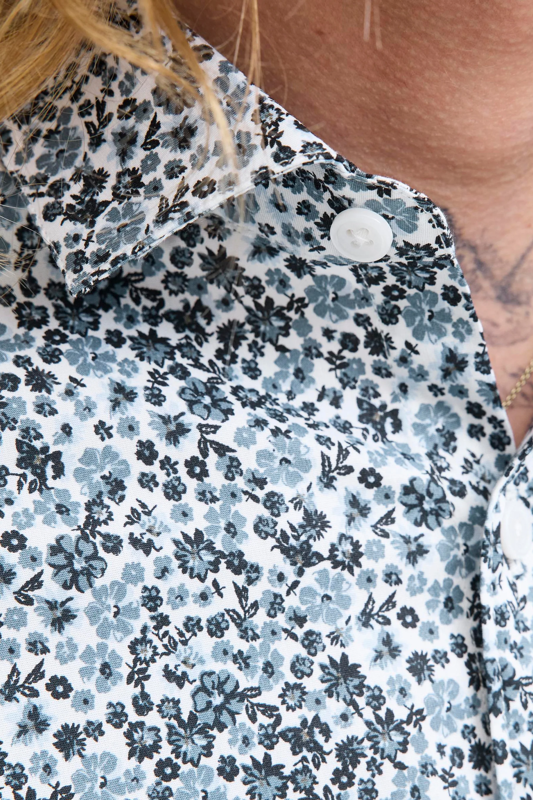 Hemd met lange mouwen - blauw - Image 4