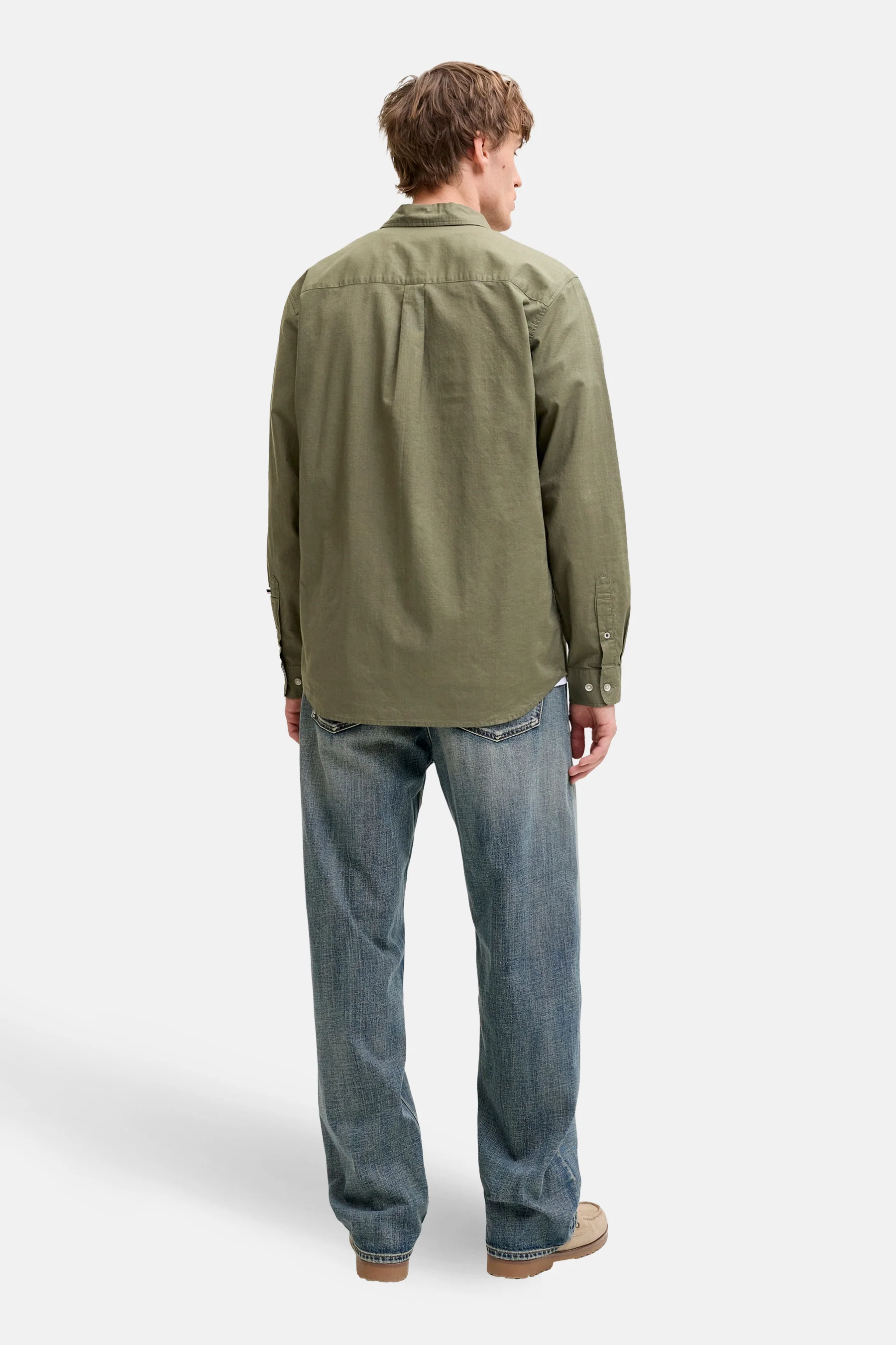 Hemd met lange mouwen - groen - Image 3