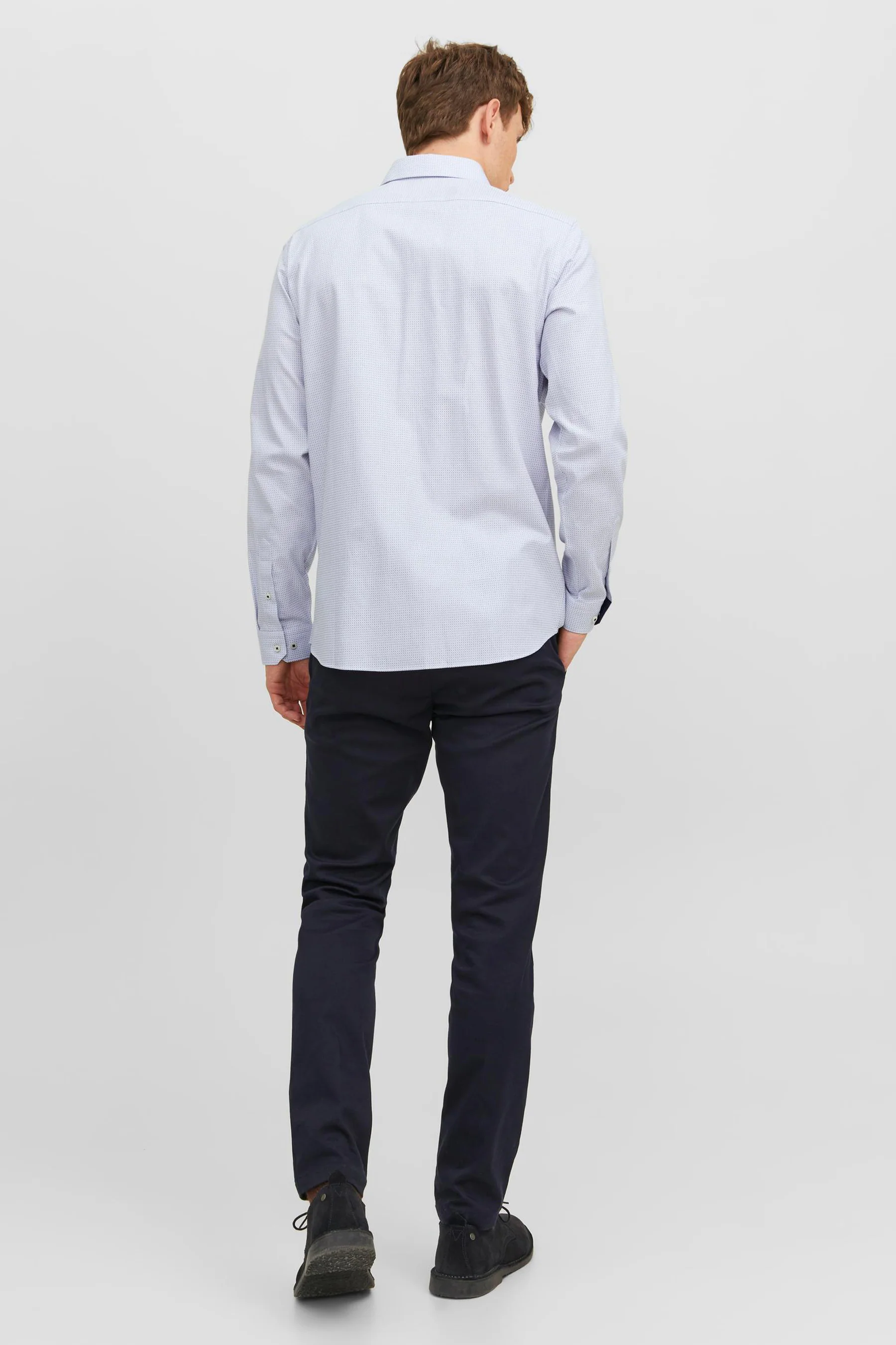 Hemd met lange mouwen - wit - Image 3