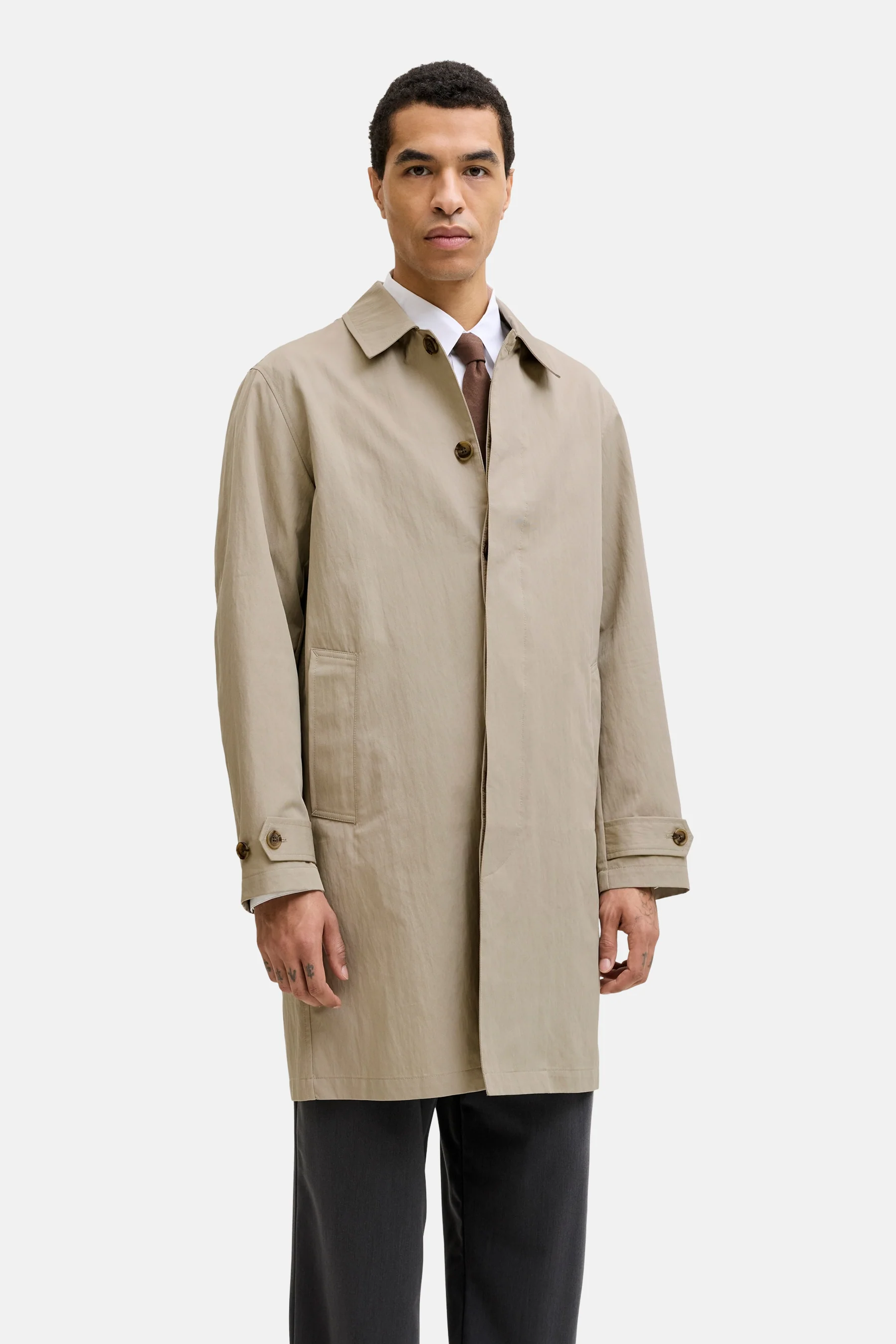 Korte jas - Beige - Image 2