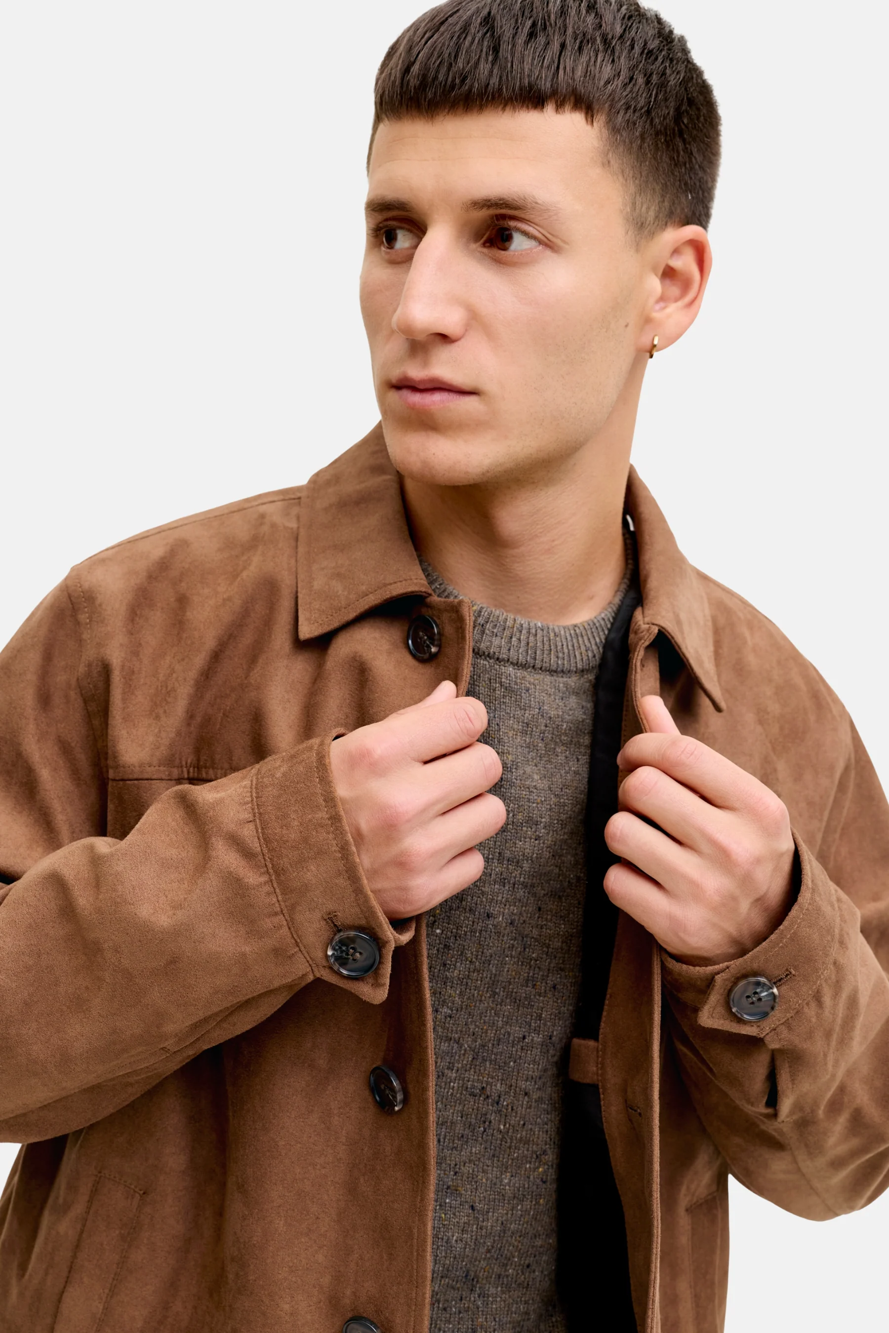 Korte jas - bruin - Image 7