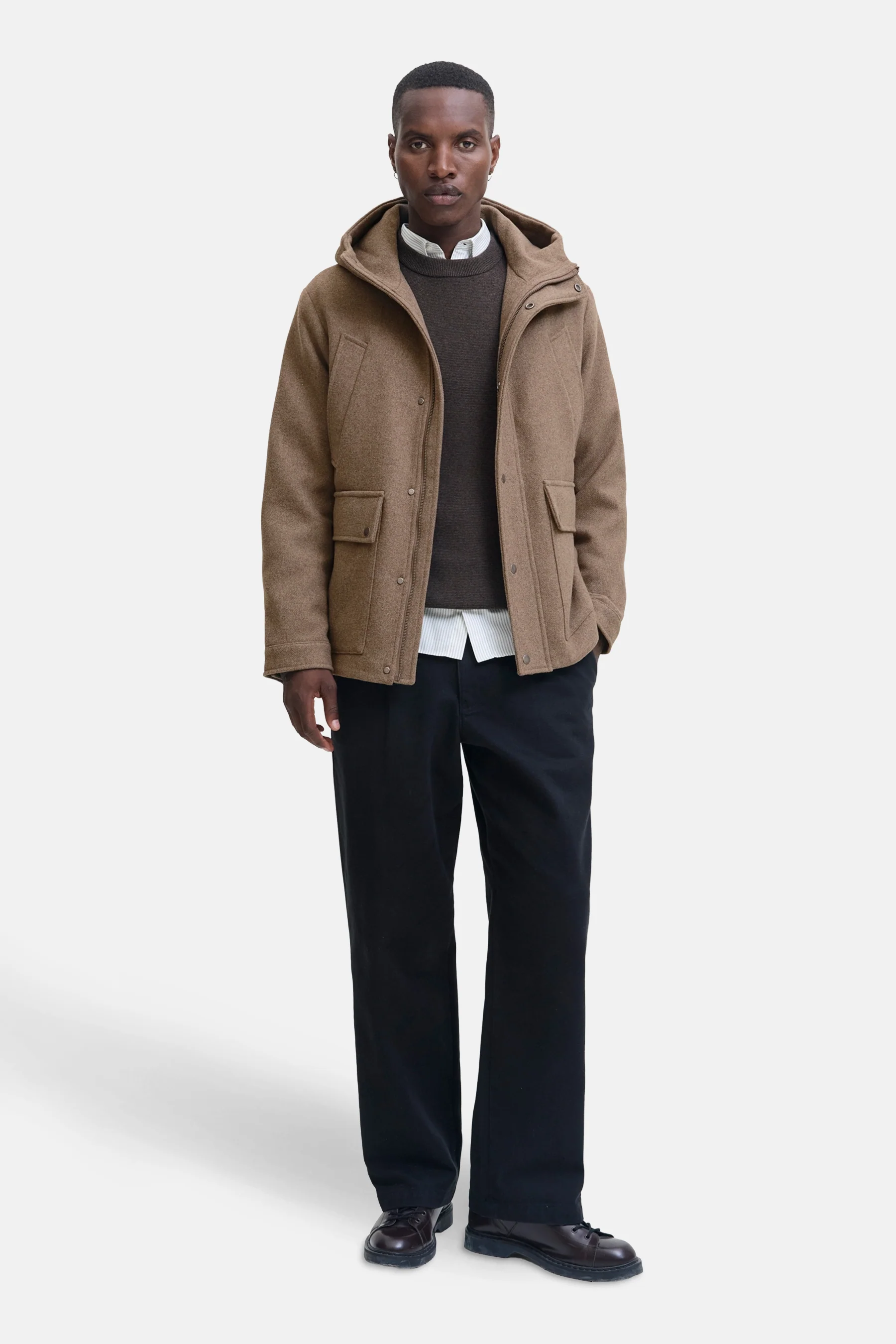 Lange jas - beige - Image 2