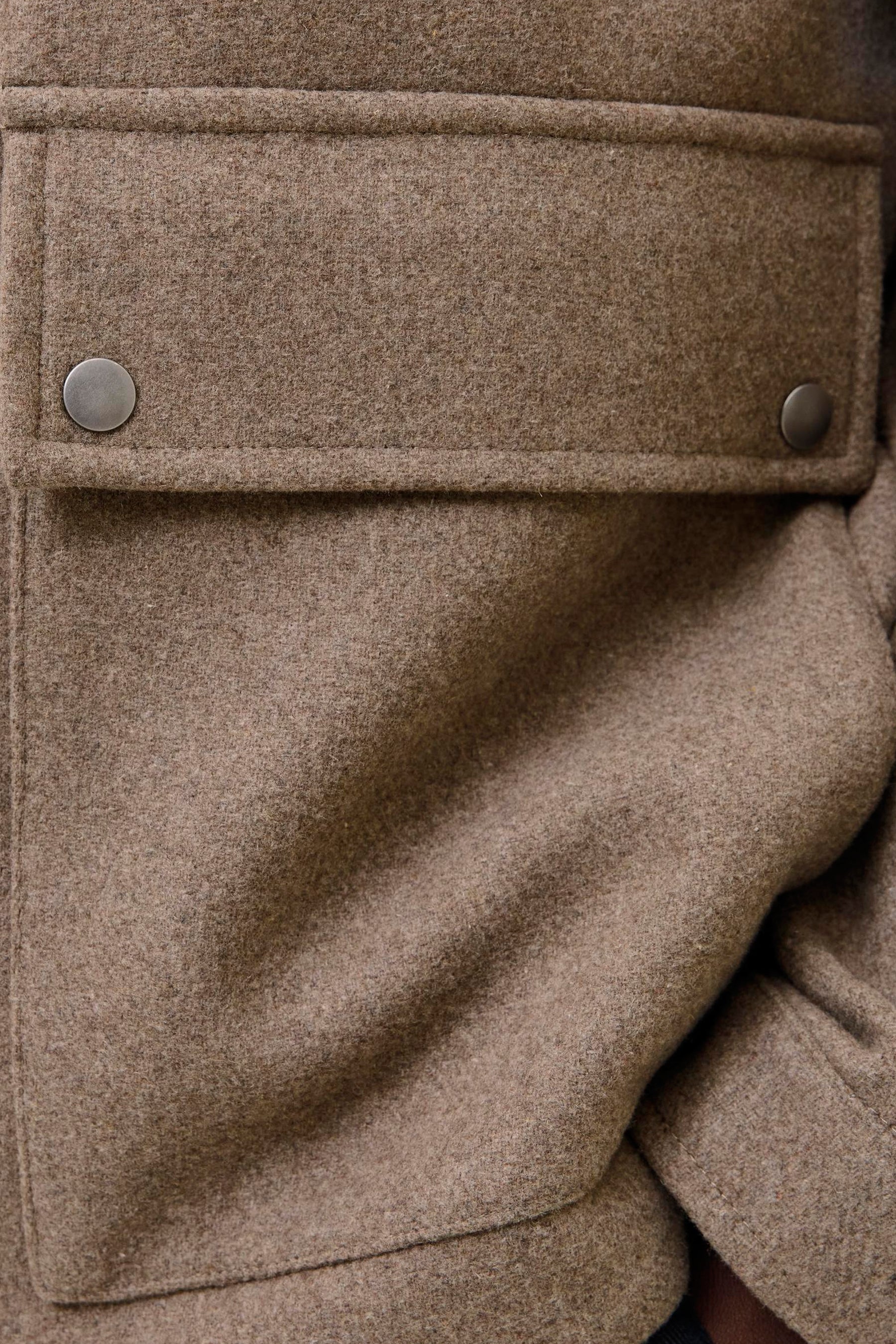 Lange jas - beige - Image 5