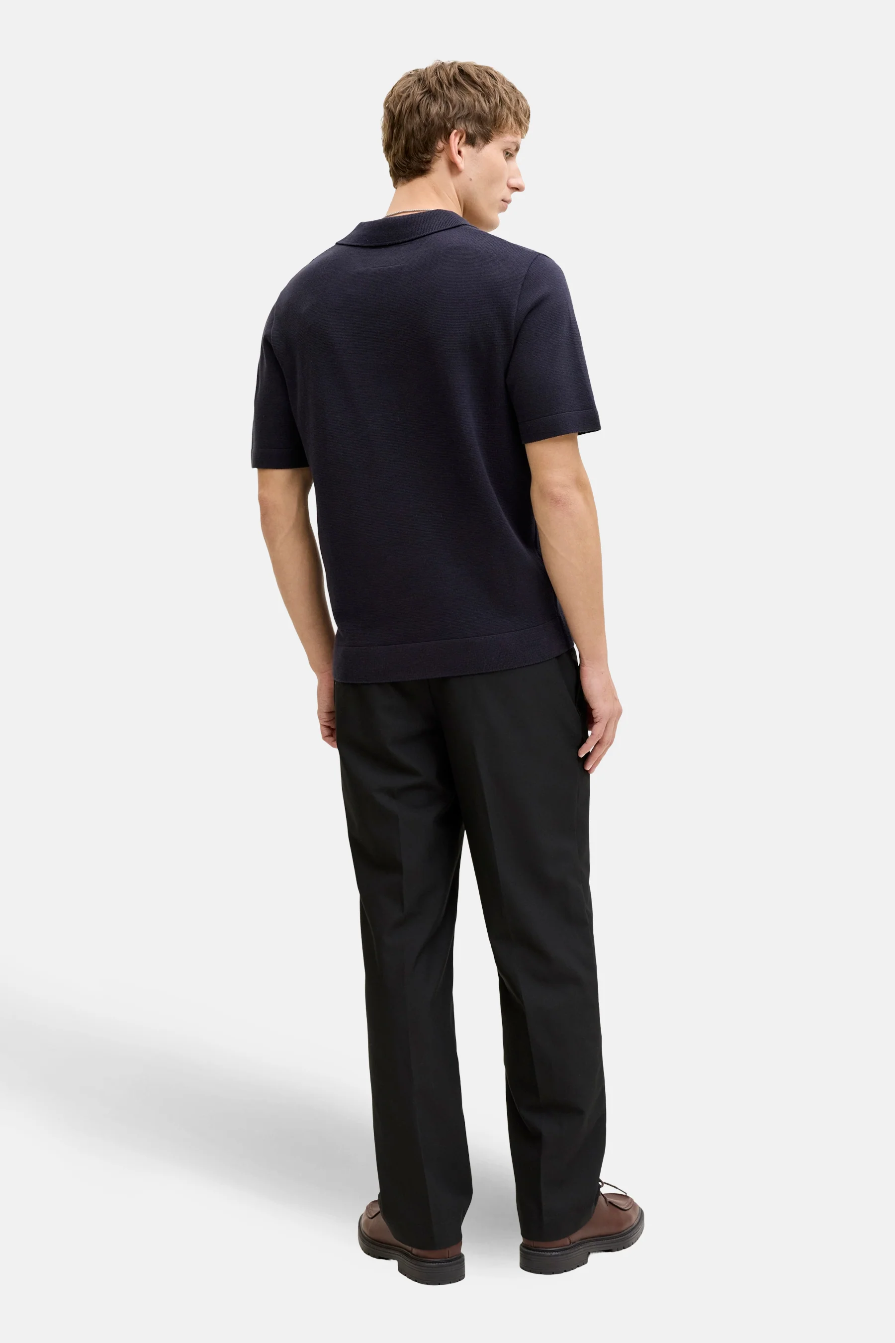 Polo met korte mouwen - blauw - Image 3