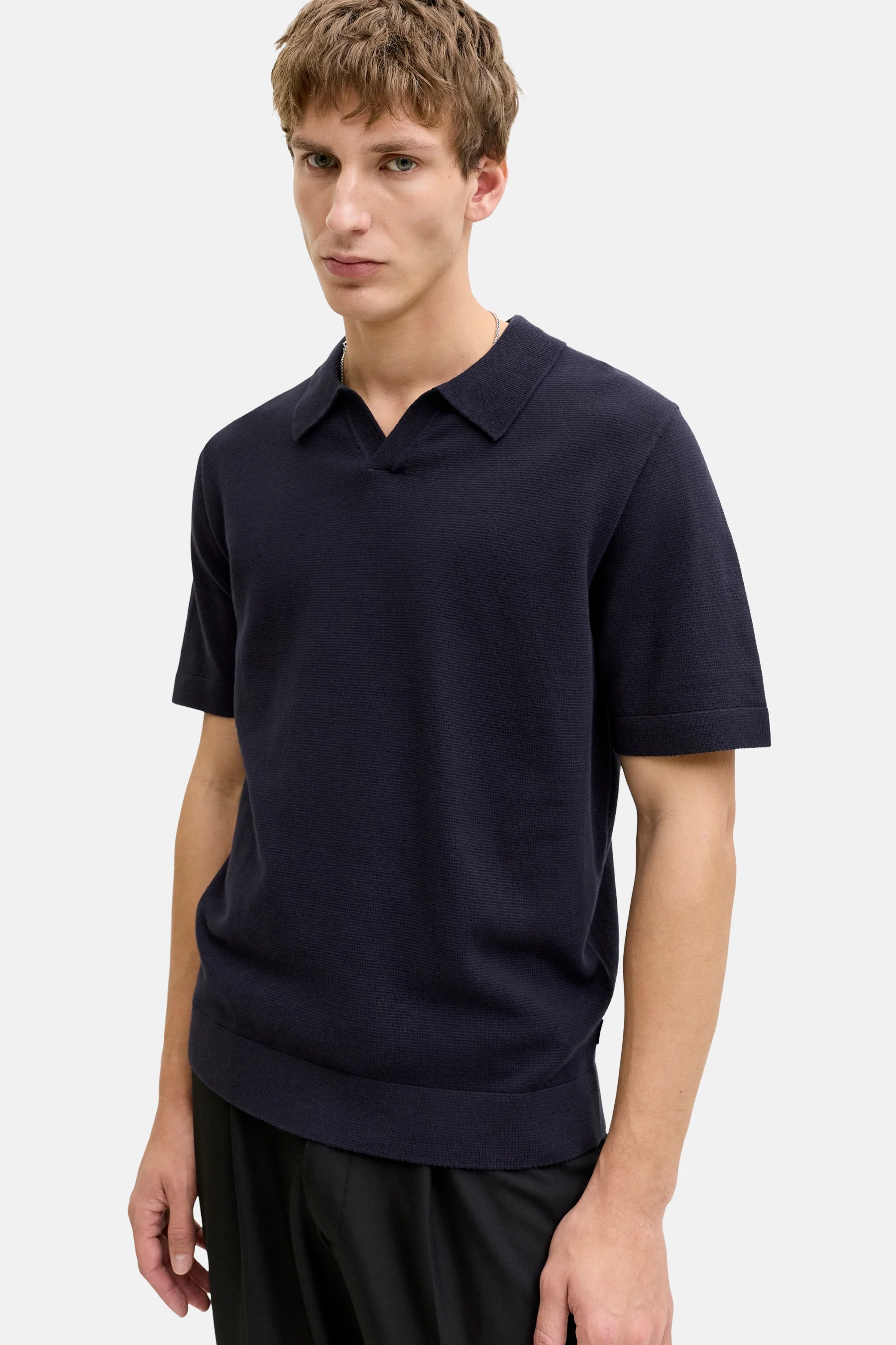 Polo met korte mouwen - blauw - Image 6