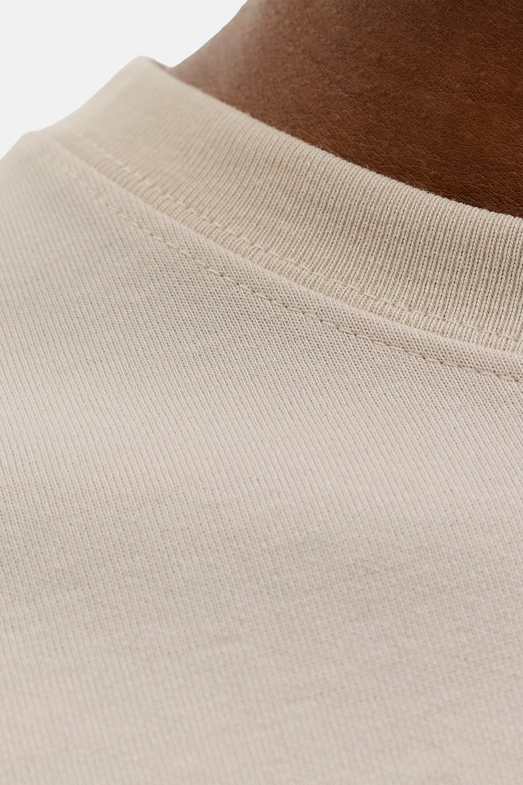 T-shirt met korte mouwen - beige - Image 5