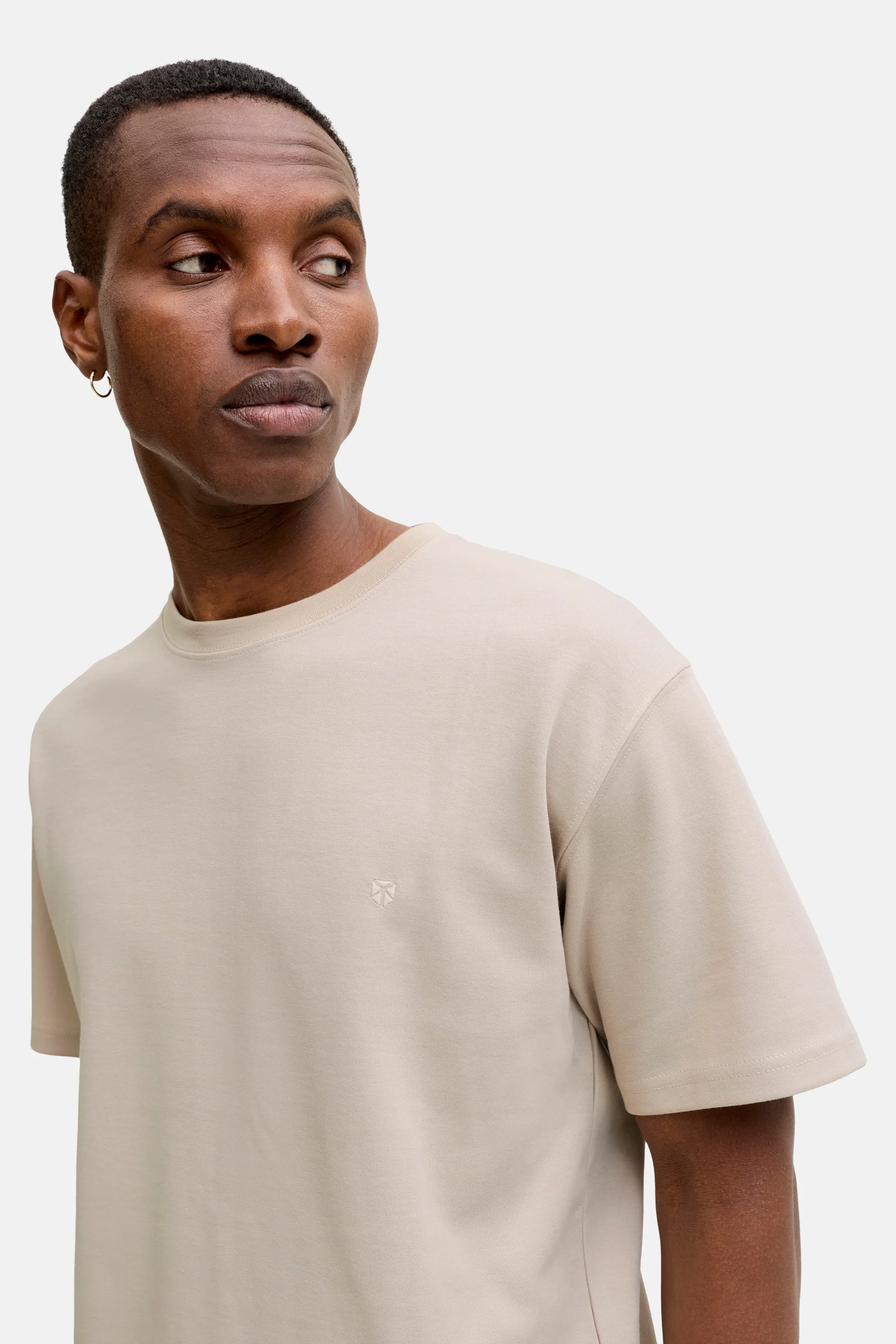 T-shirt met korte mouwen - beige - Image 6