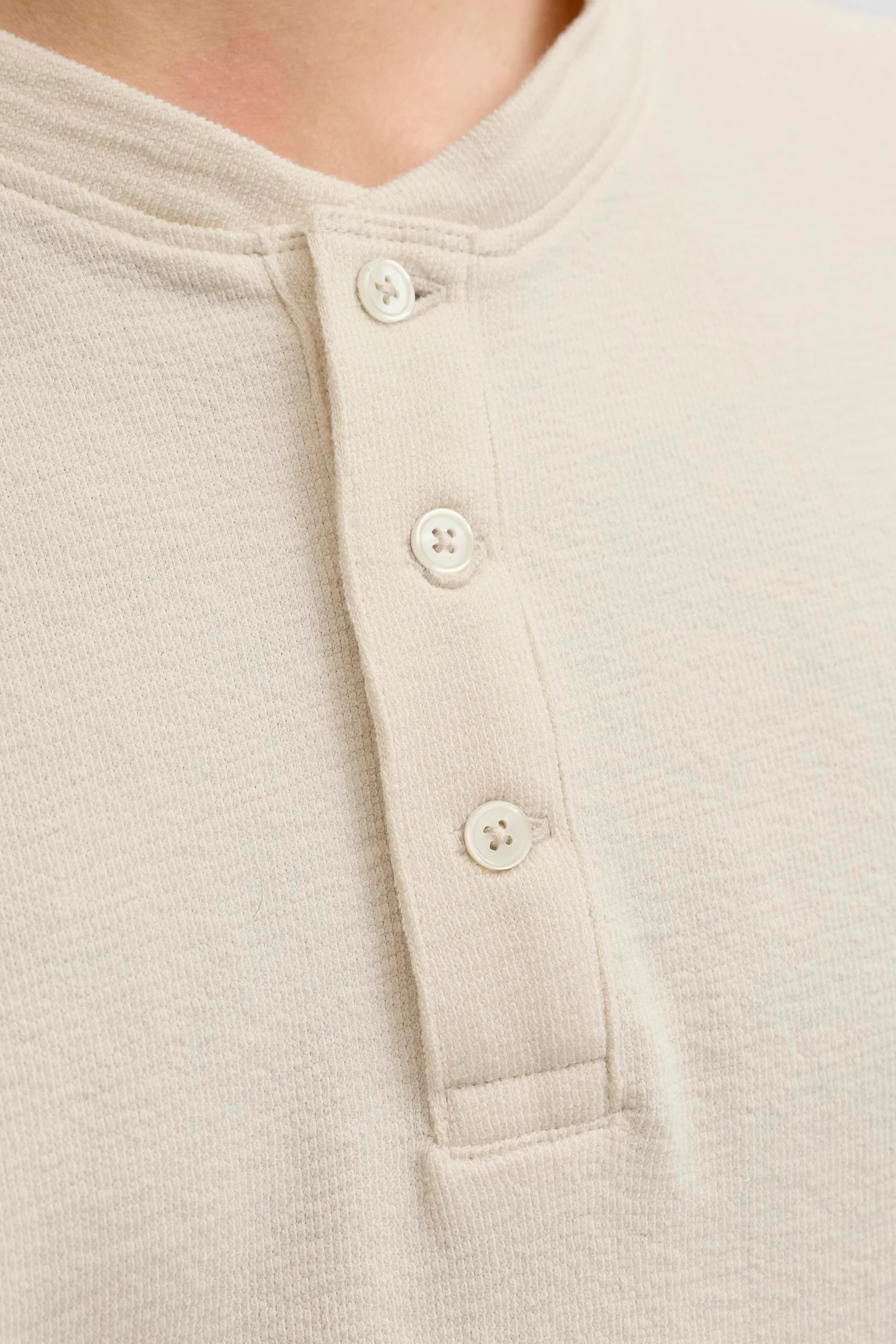 T-shirt met korte mouwen - beige - Image 4