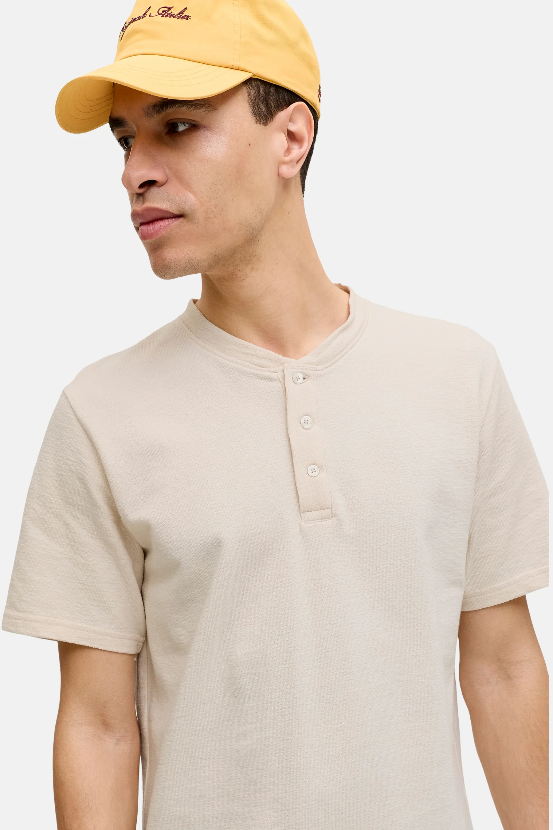 T-shirt met korte mouwen - beige - Image 6