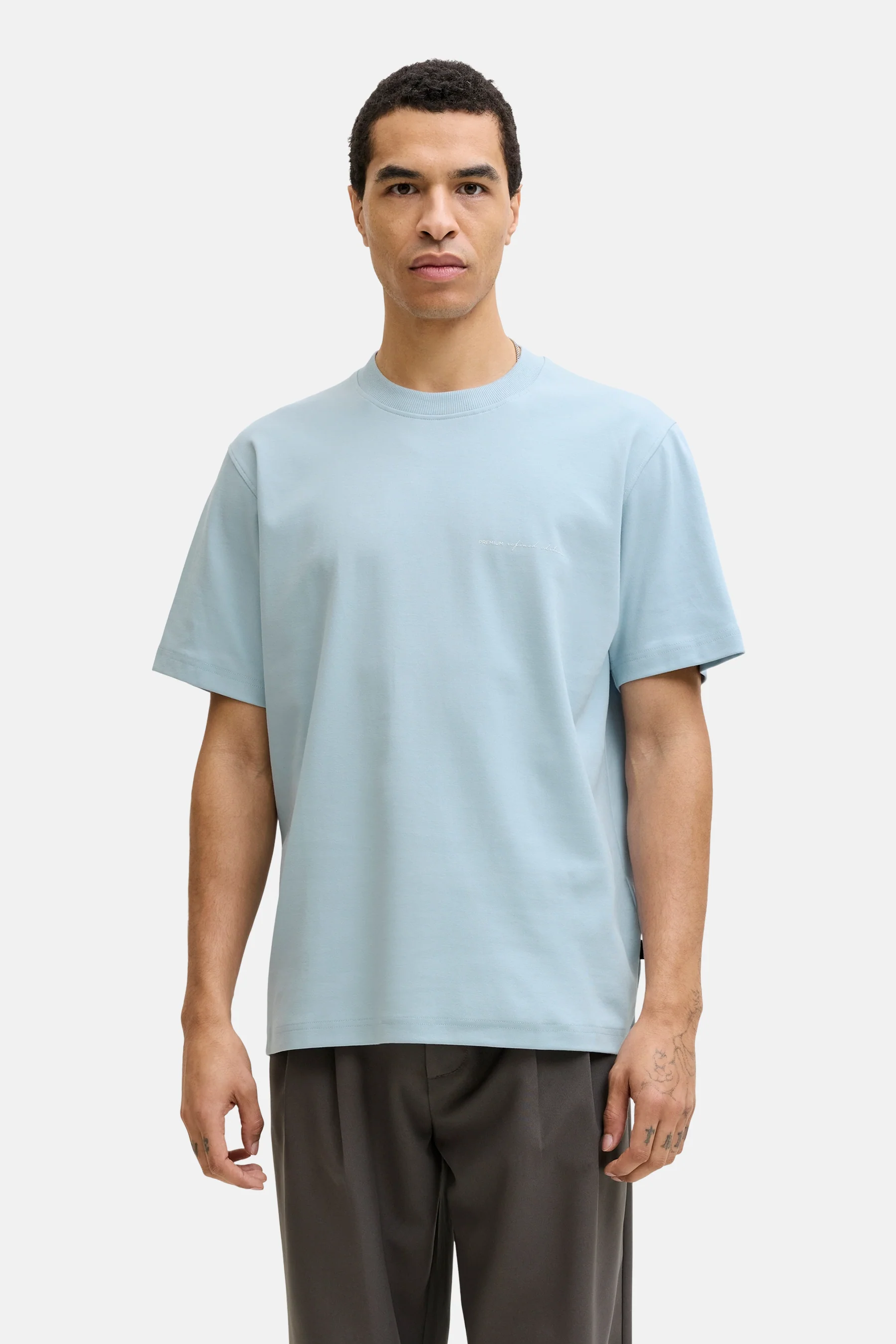 T-shirt met korte mouwen - blauw